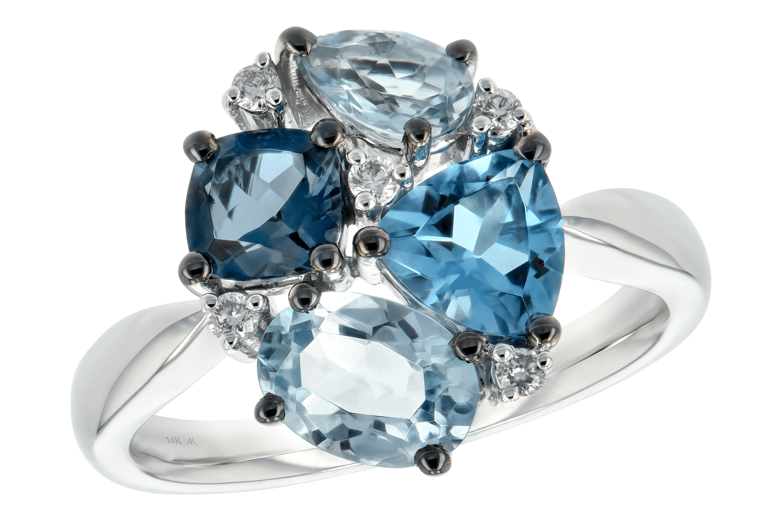 A189-19371: LDS RG 2.57 BLUE TOPAZ 2.65 TGW