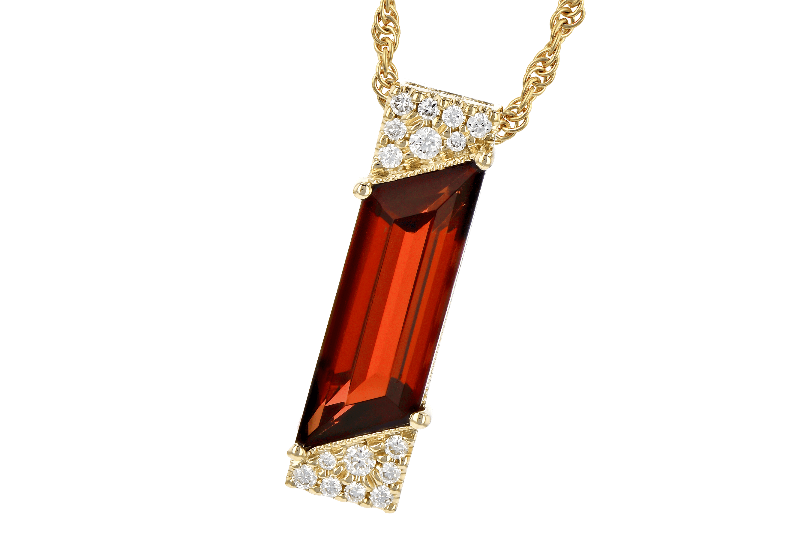 A272-85762: NECK 2.16 GARNET 2.25 TGW