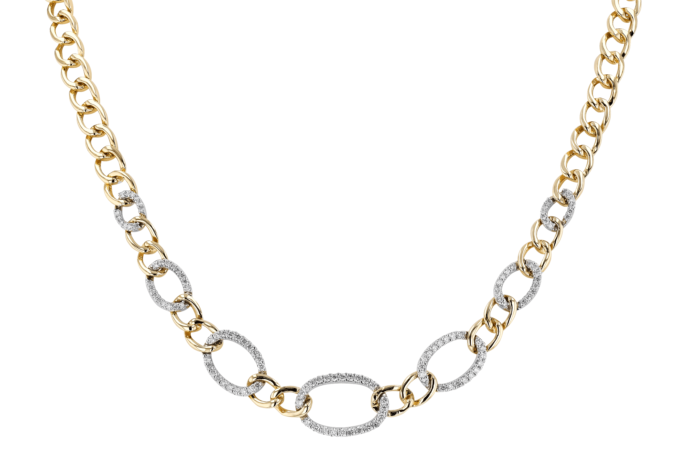 A273-73980: NECKLACE 1.15 TW (17")