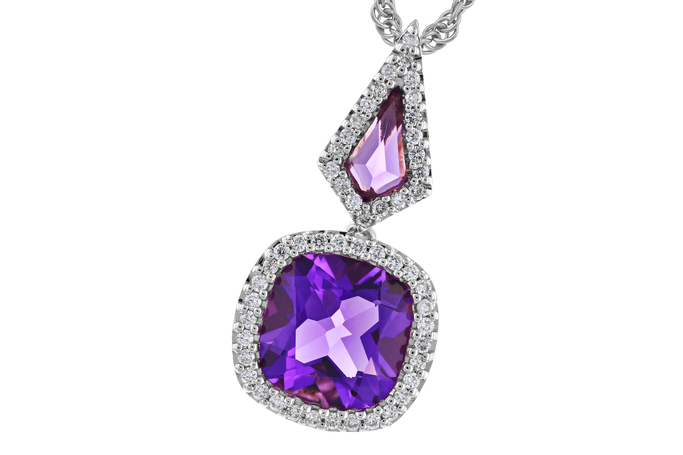 A273-76653: NECK 1.80 TW AMETHYST 1.96 TGW