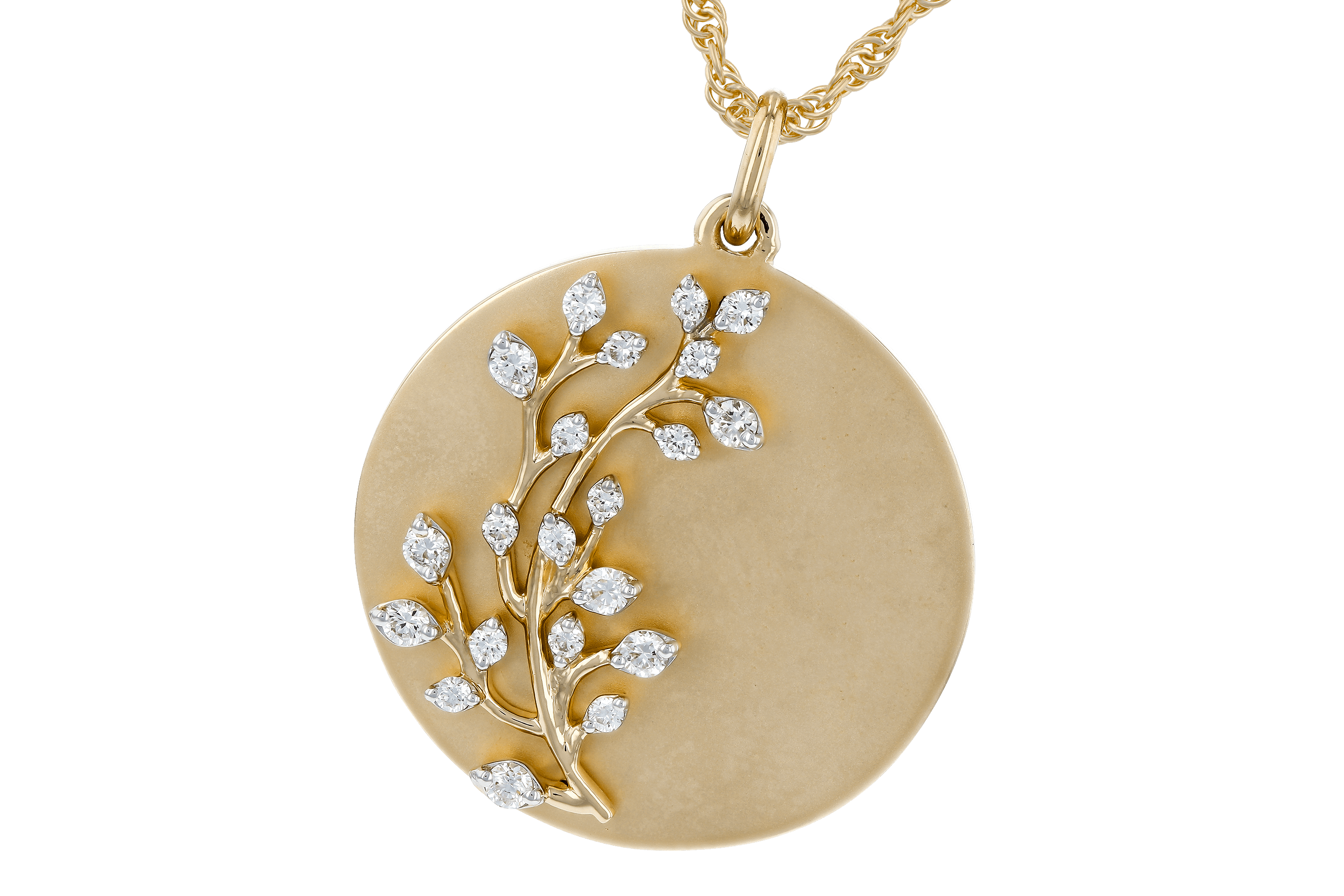 A274-63944: NECKLACE .24 TW