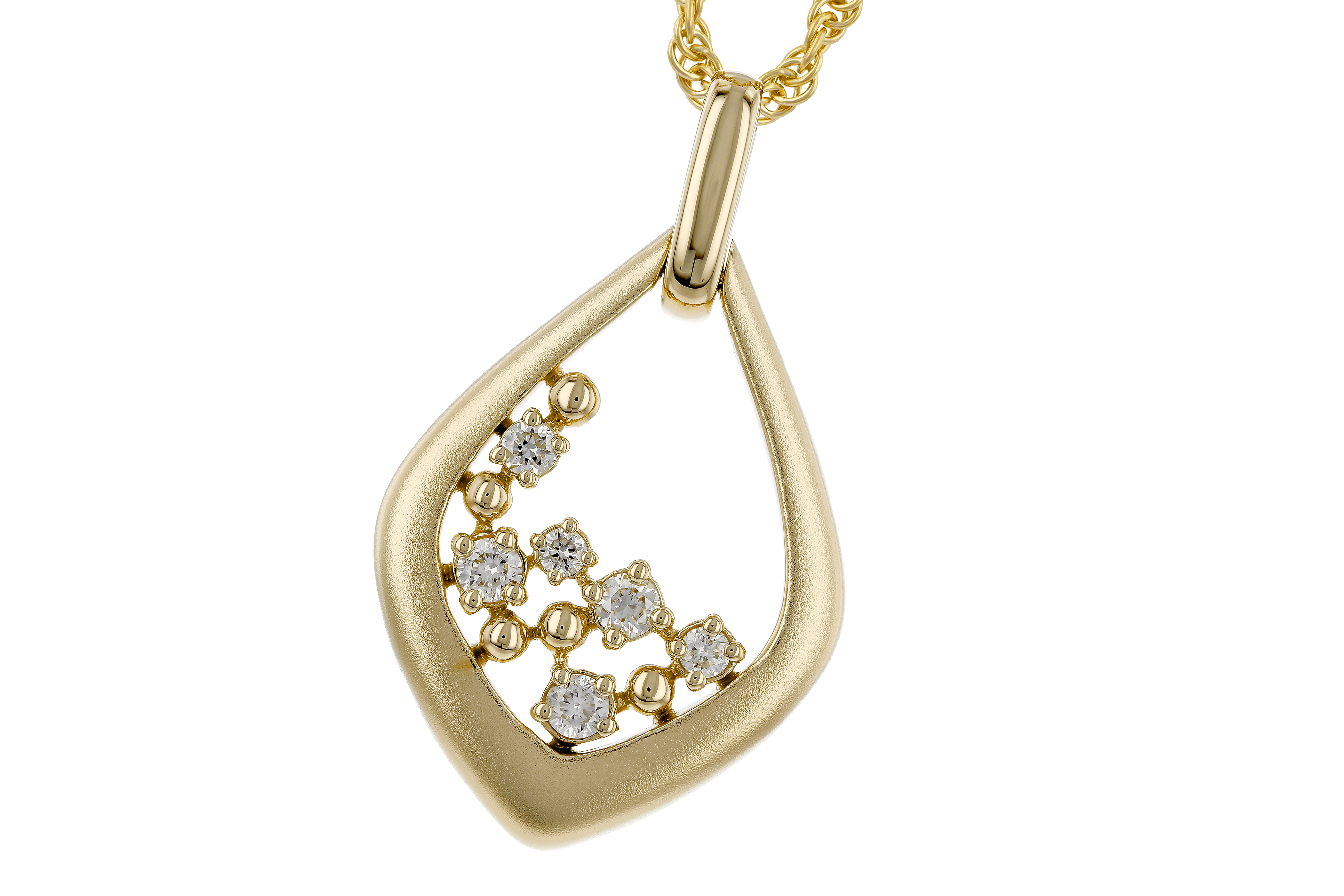 A274-65780: NECKLACE .25 TW