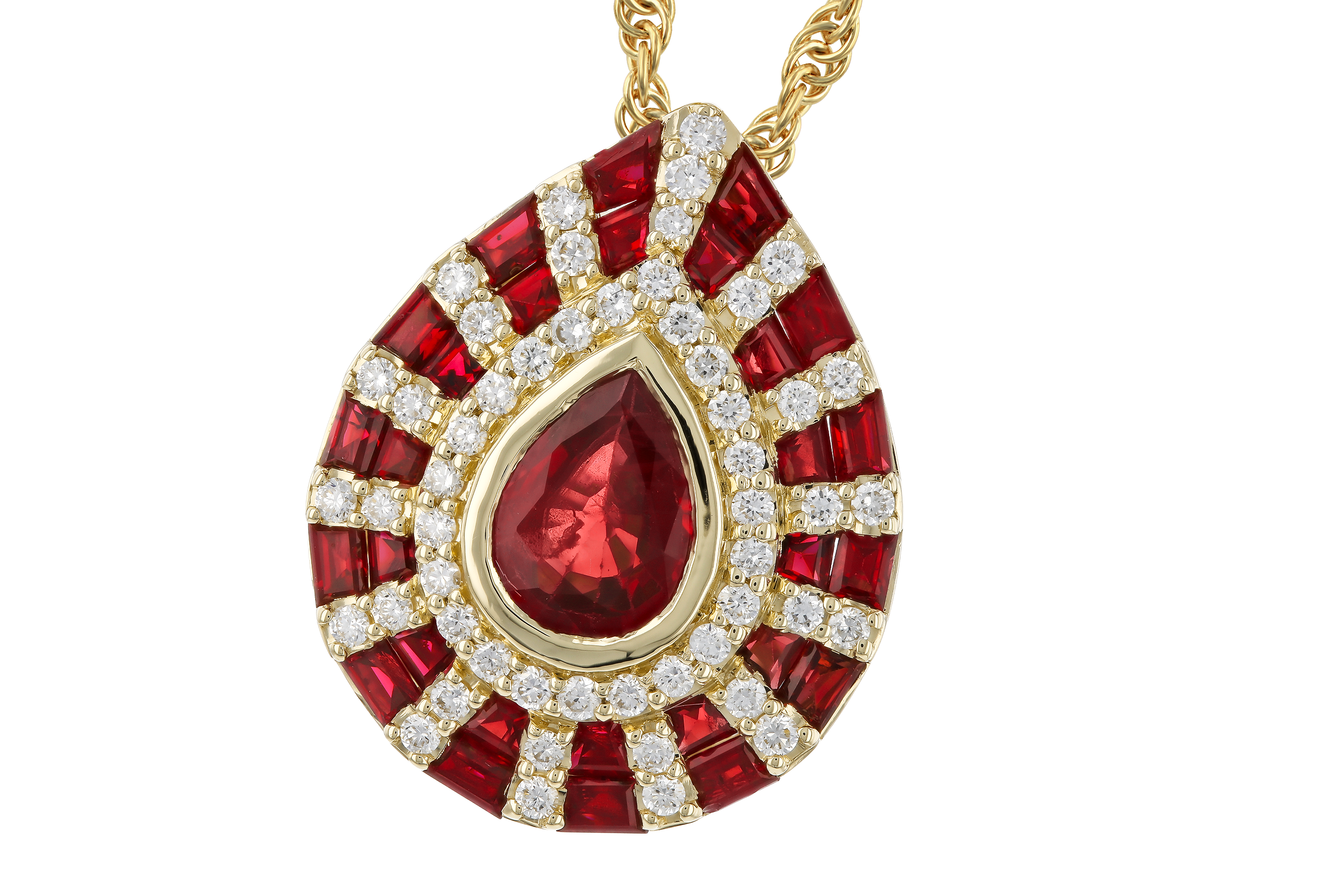 A274-67617: NECK 2.05 TW RUBY 2.29 TGW (7x5MM PS)