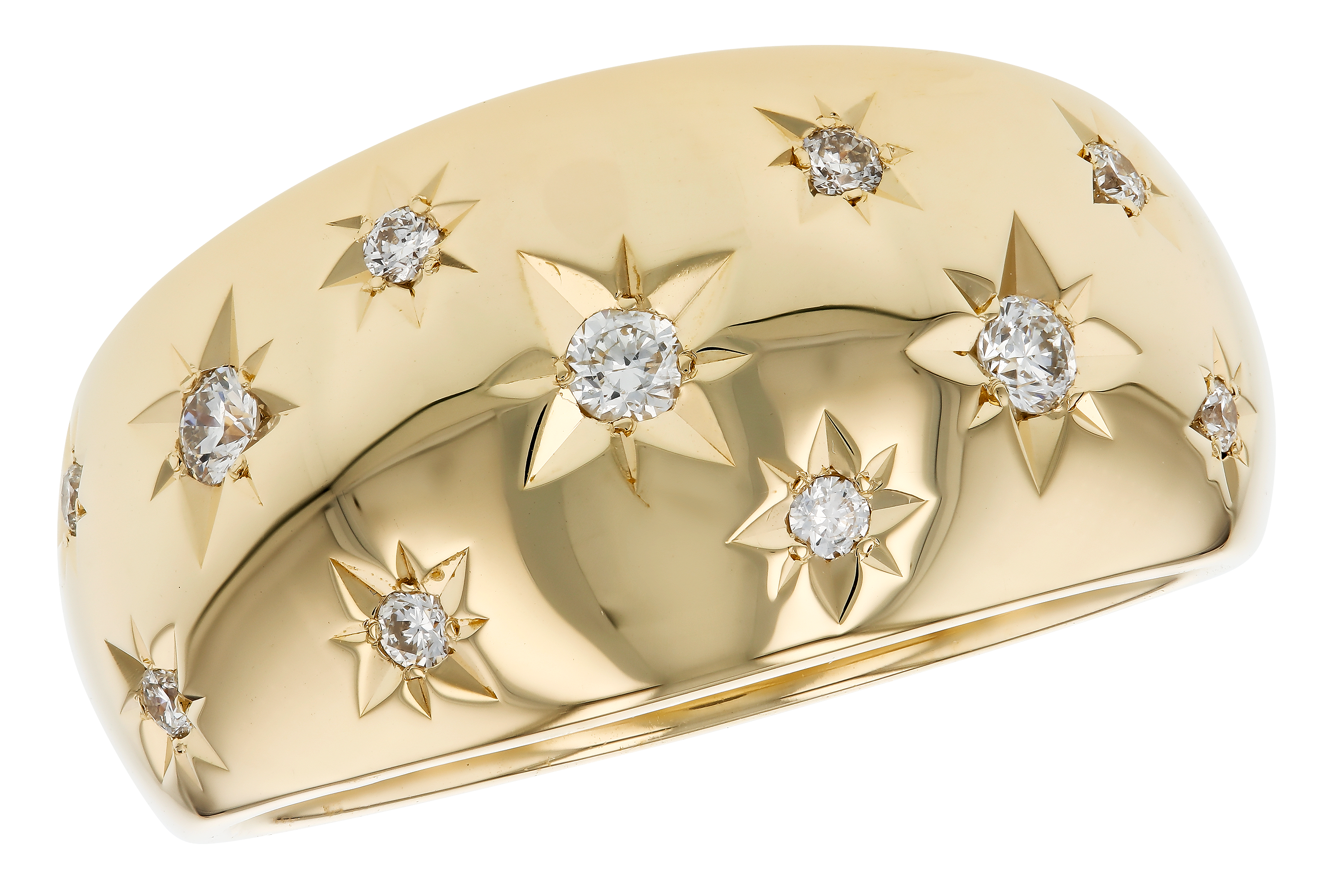 A275-54880: LDS DIA WEDDING RING .18 TW