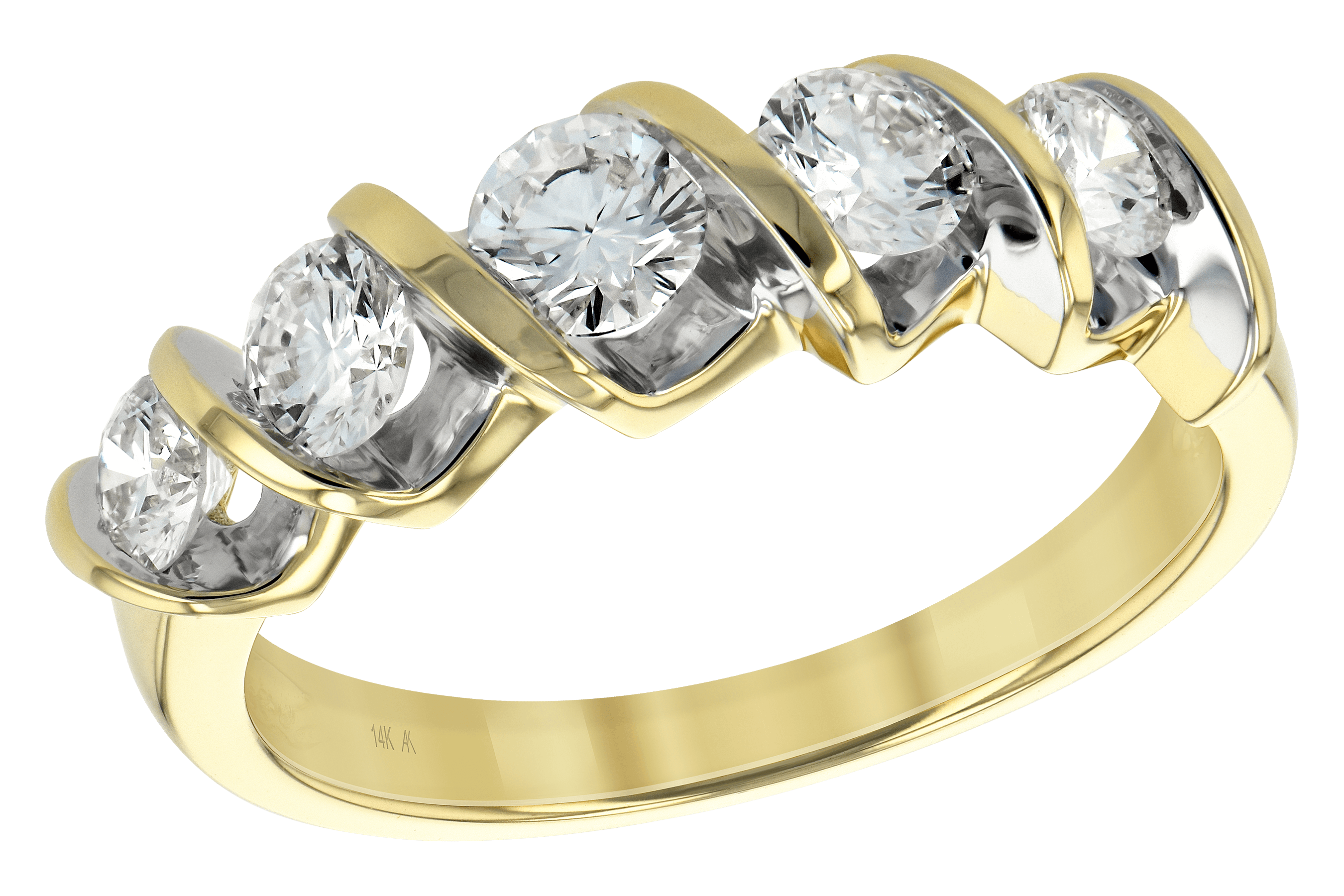 B092-87635: LDS WED RG 1.00CT TW
