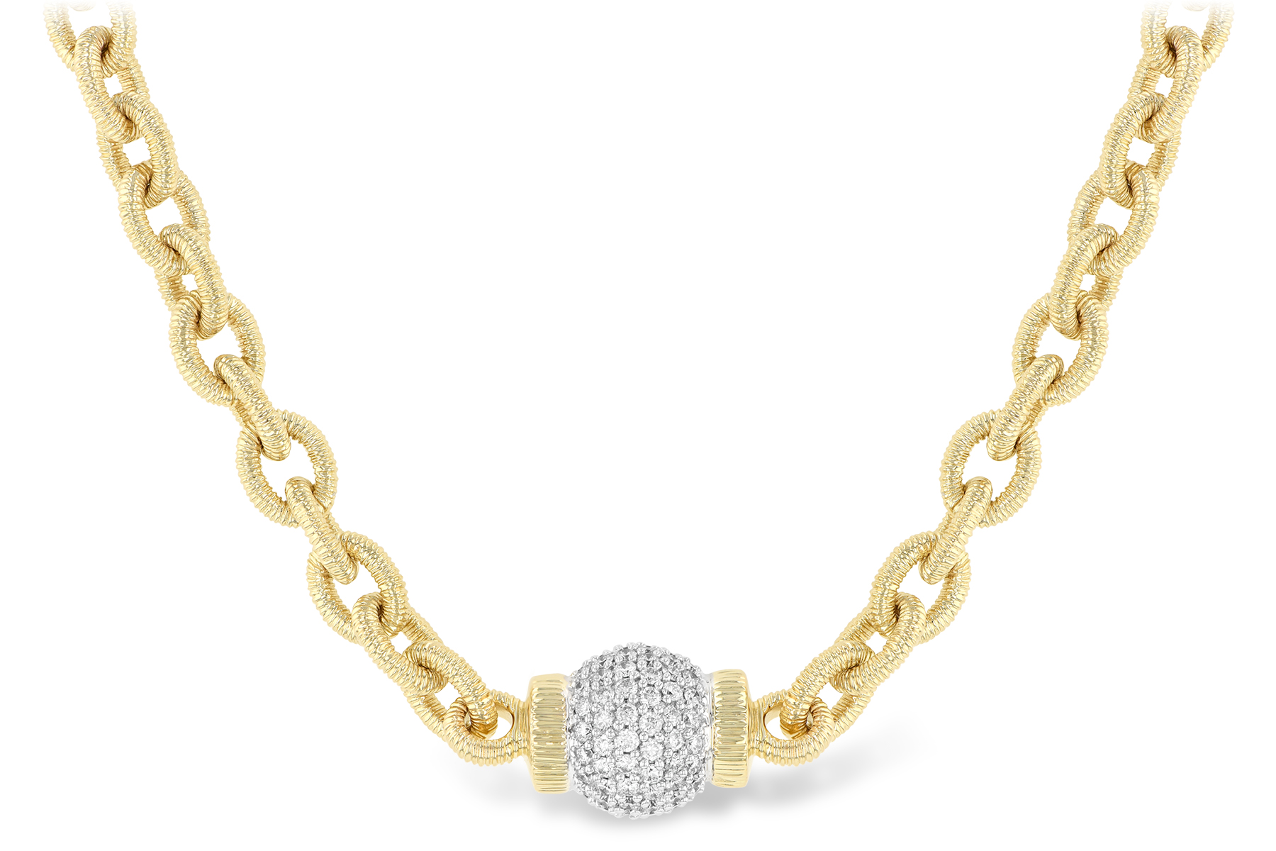 B183-80289: NECKLACE 1.27 TW (17.25 INCHES)