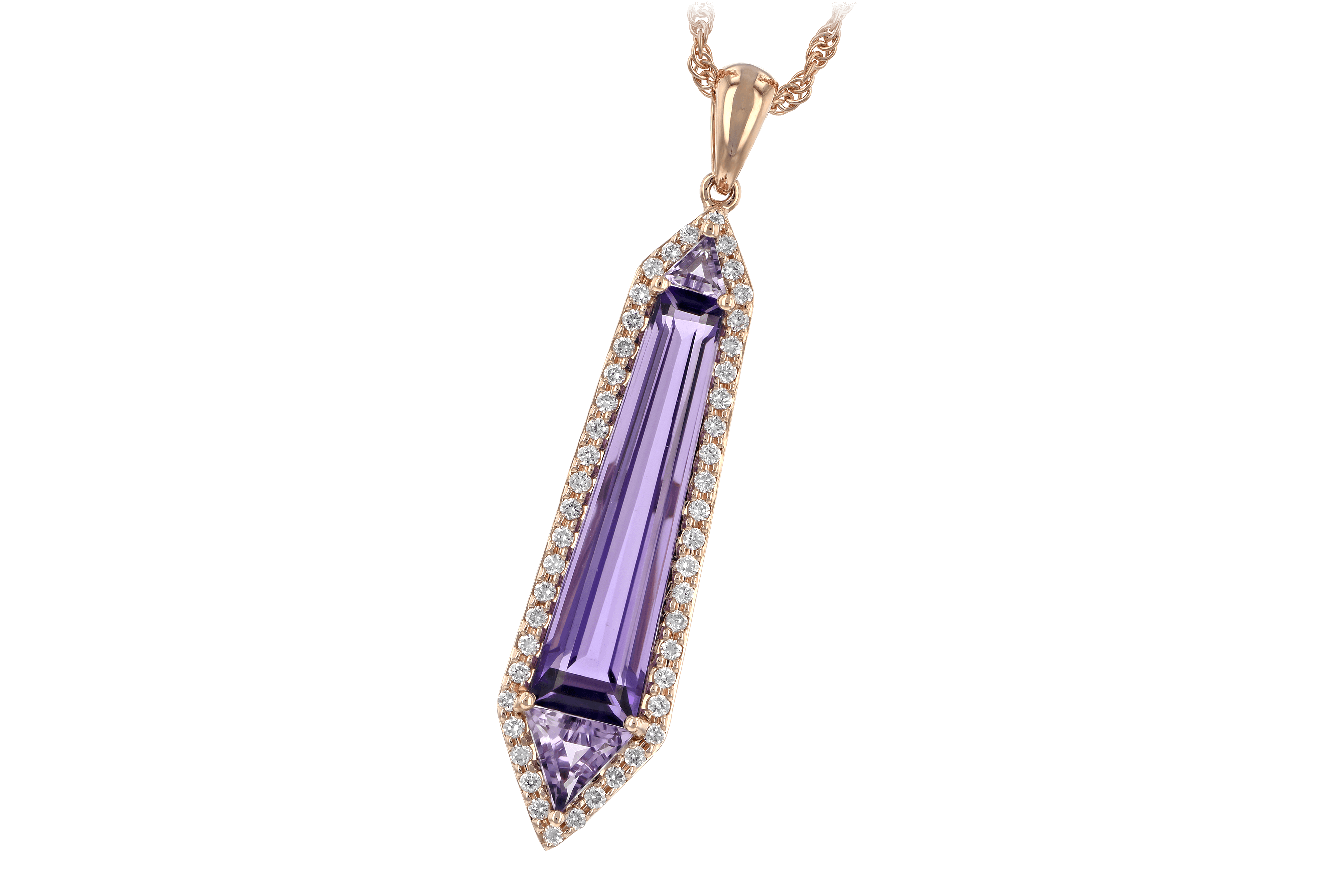 B189-19453: NECK 2.62 AMETHYST 2.85 TGW