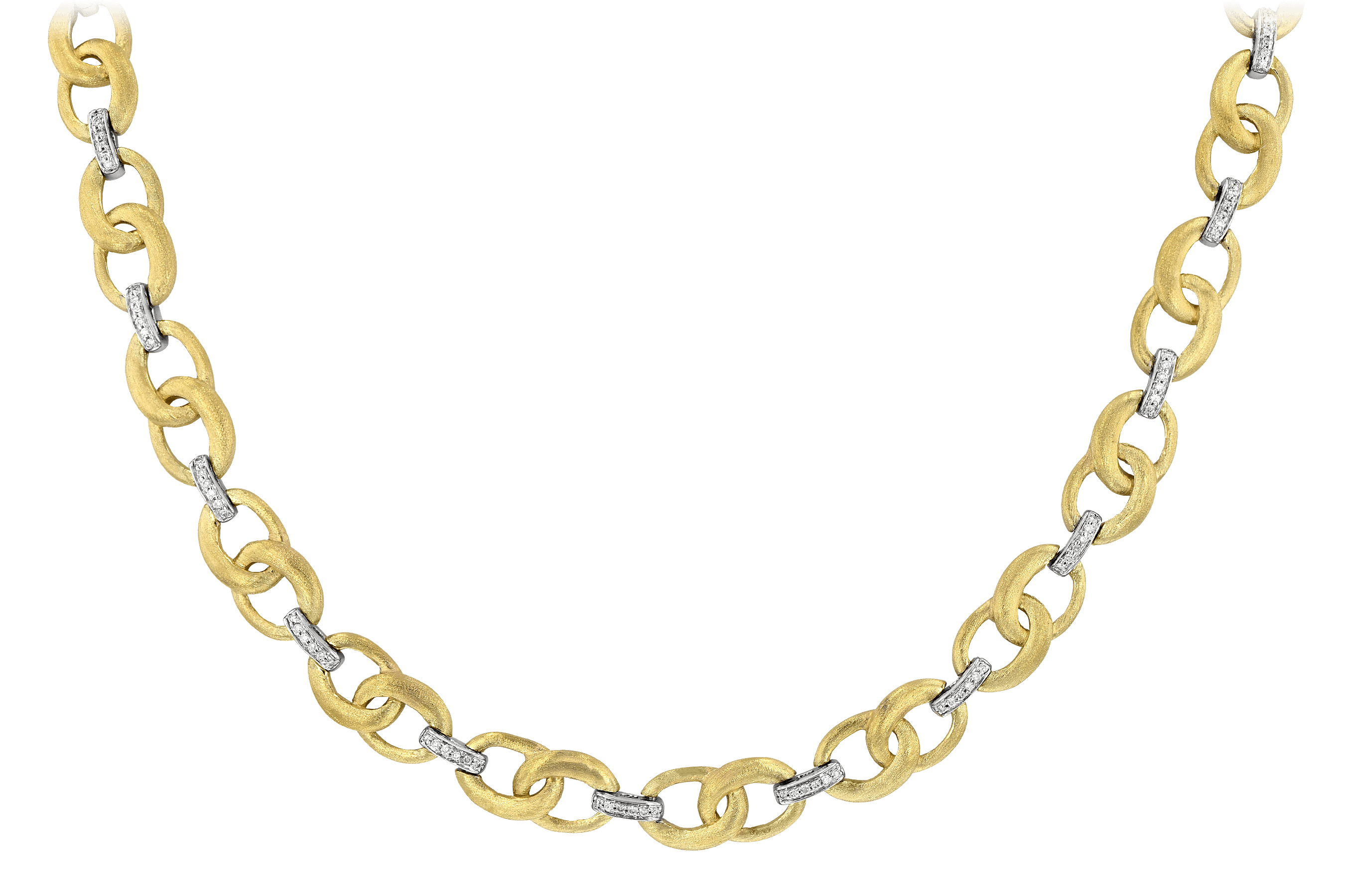 B189-24835: NECKLACE .60 TW (17 INCHES)