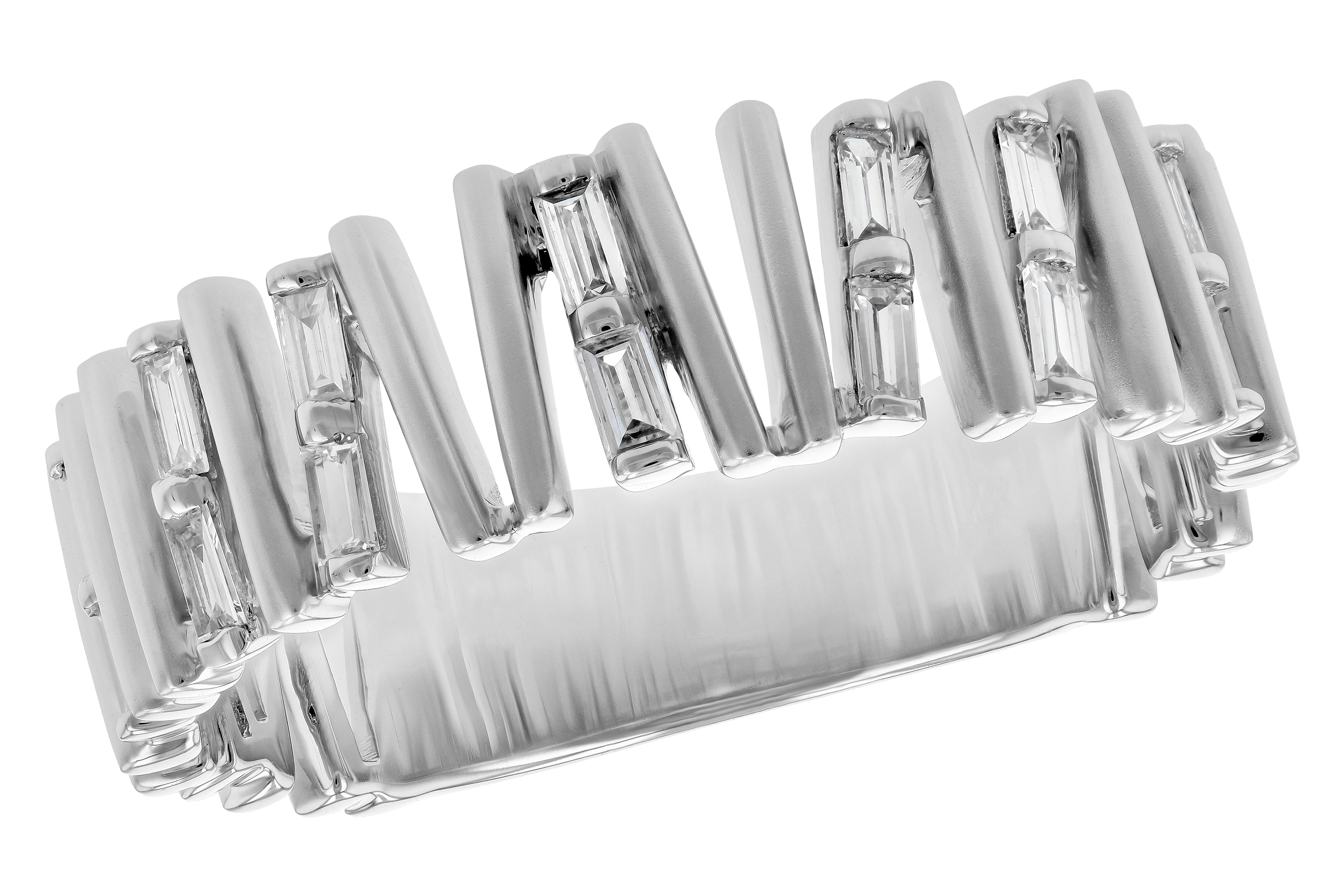 B190-13926: LDS DIA WED RG .24 TW BAGUETTES