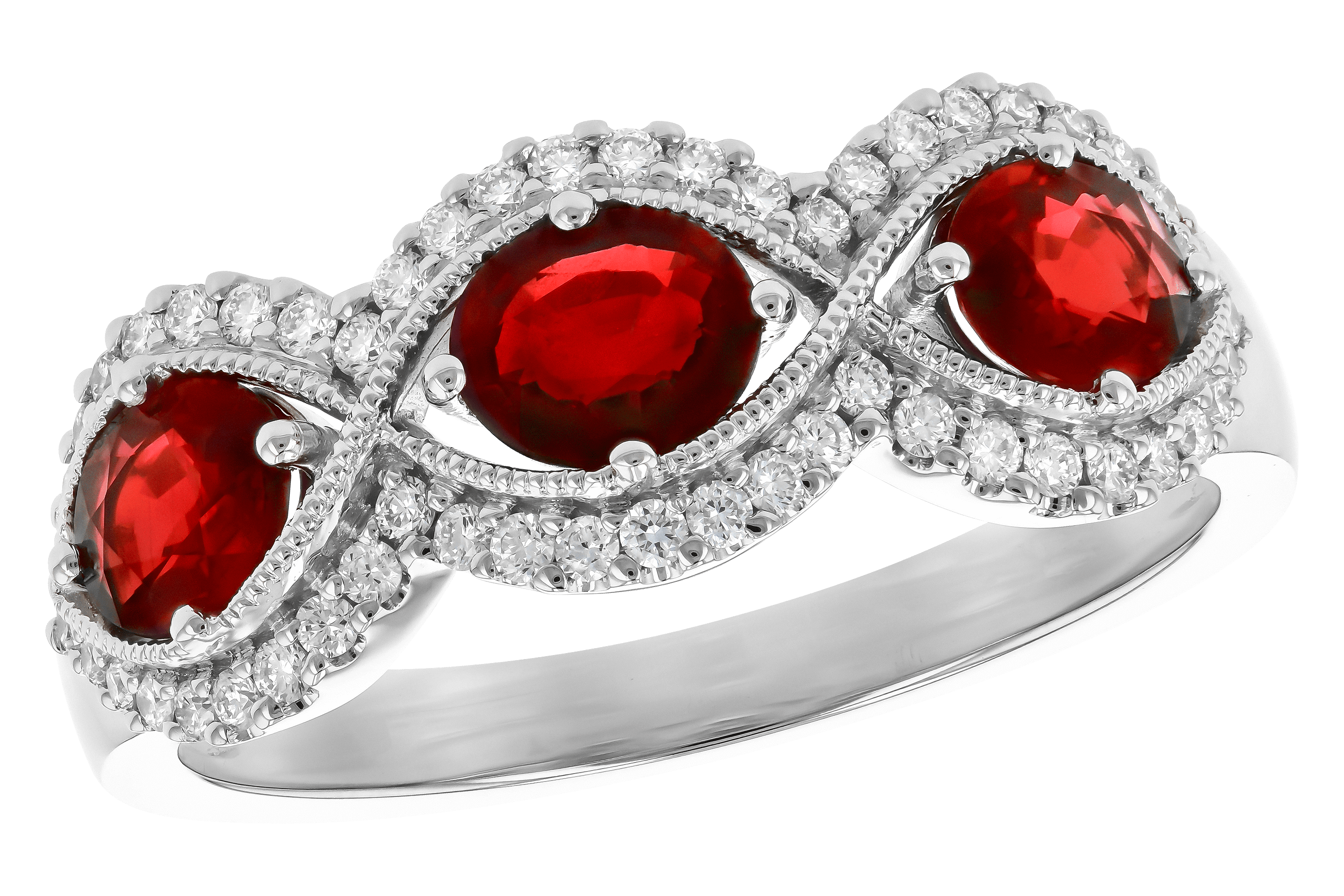 B272-85789: LDS WED RG 1.10 TW RUBY 1.35 TGW (6x4MM RUBY)