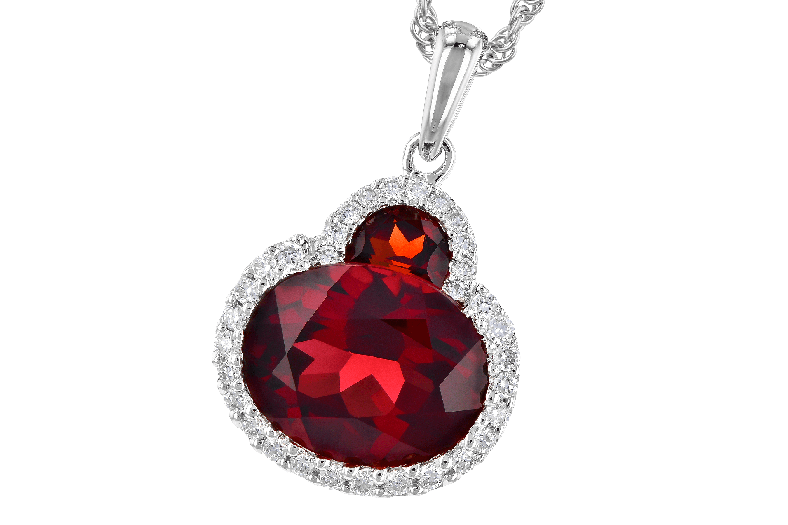 B272-89444: NECK 3.02 TW GARNET 3.16 TGW