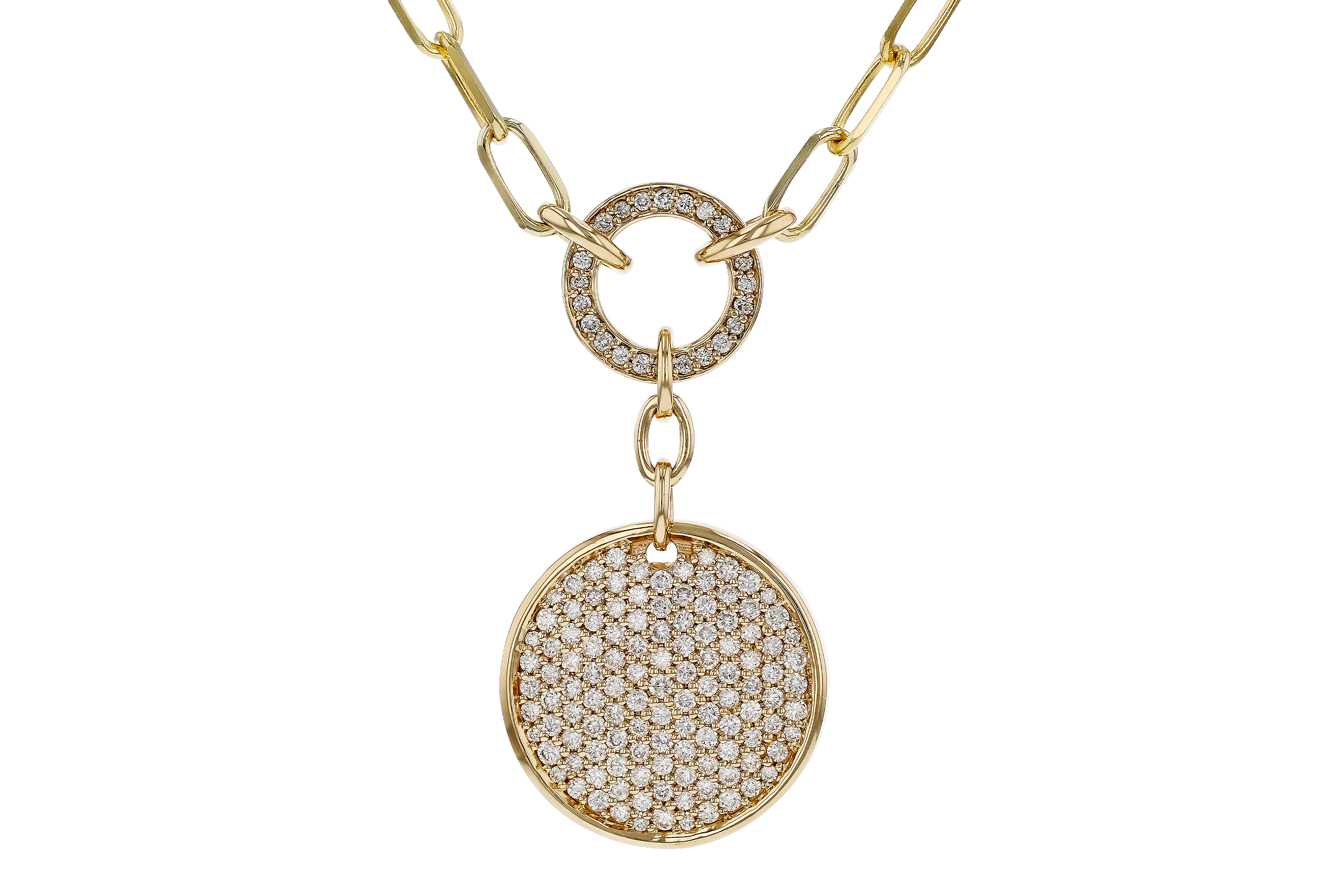 B274-65753: NECKLACE .92 TW (17")