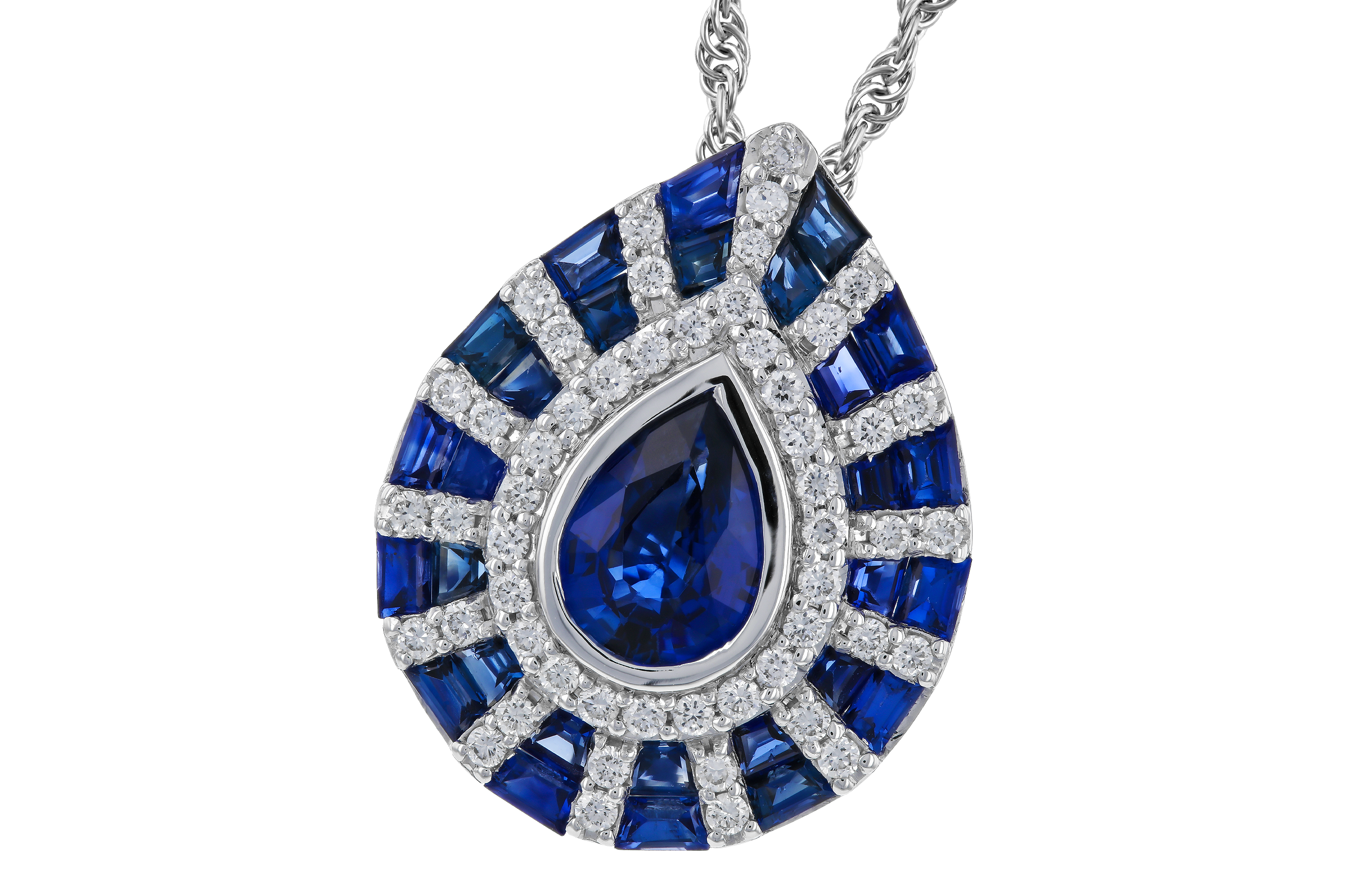B274-67626: NECK 2.05 TW SAPP 2.29 TGW (7x5MM PS)
