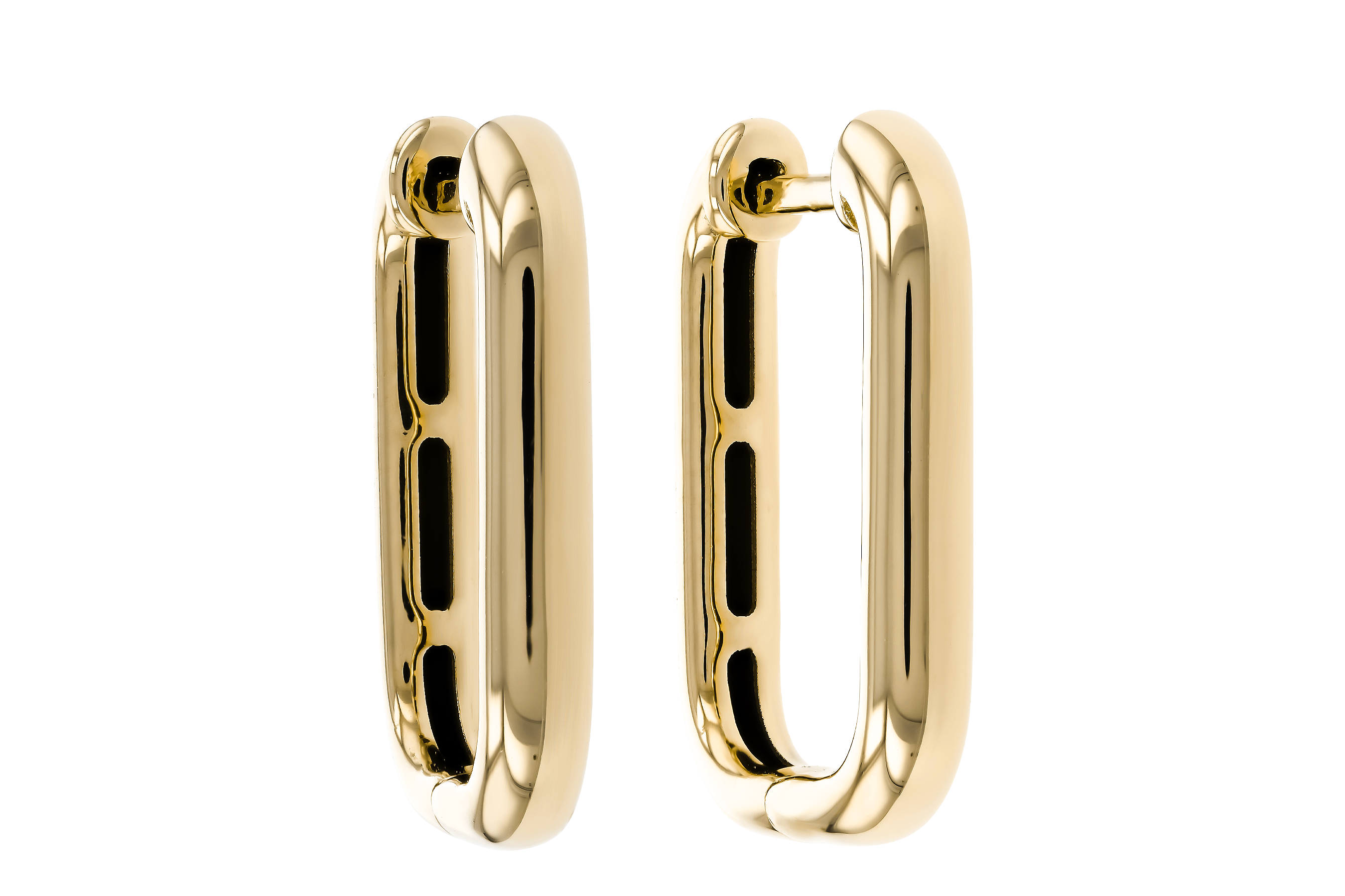 B274-69453: GOLD EARRINGS (18MM)