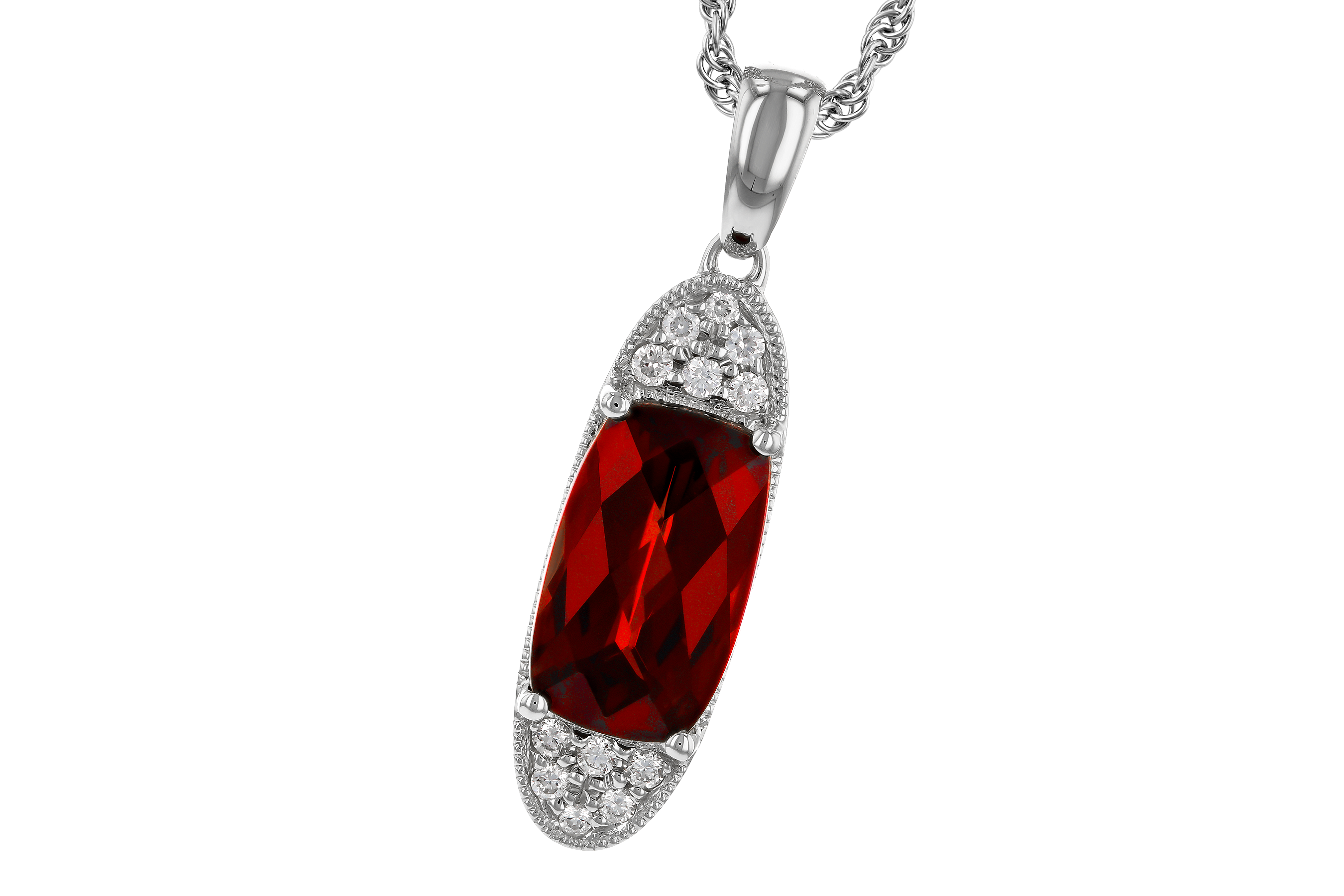 B274-70289: NECK 2.45 GARNET 2.55 TGW