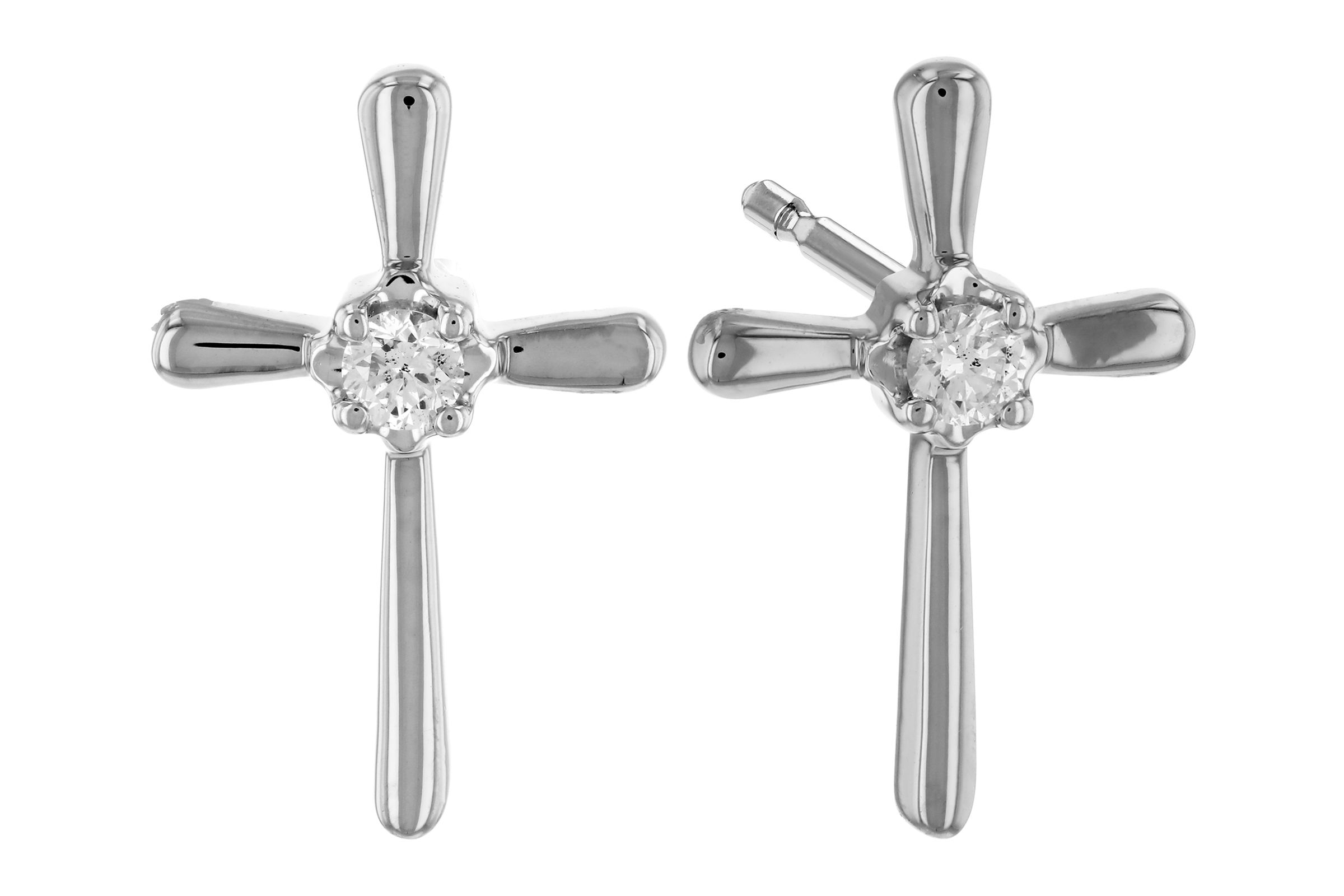 B275-55762: EARRINGS .04 TW