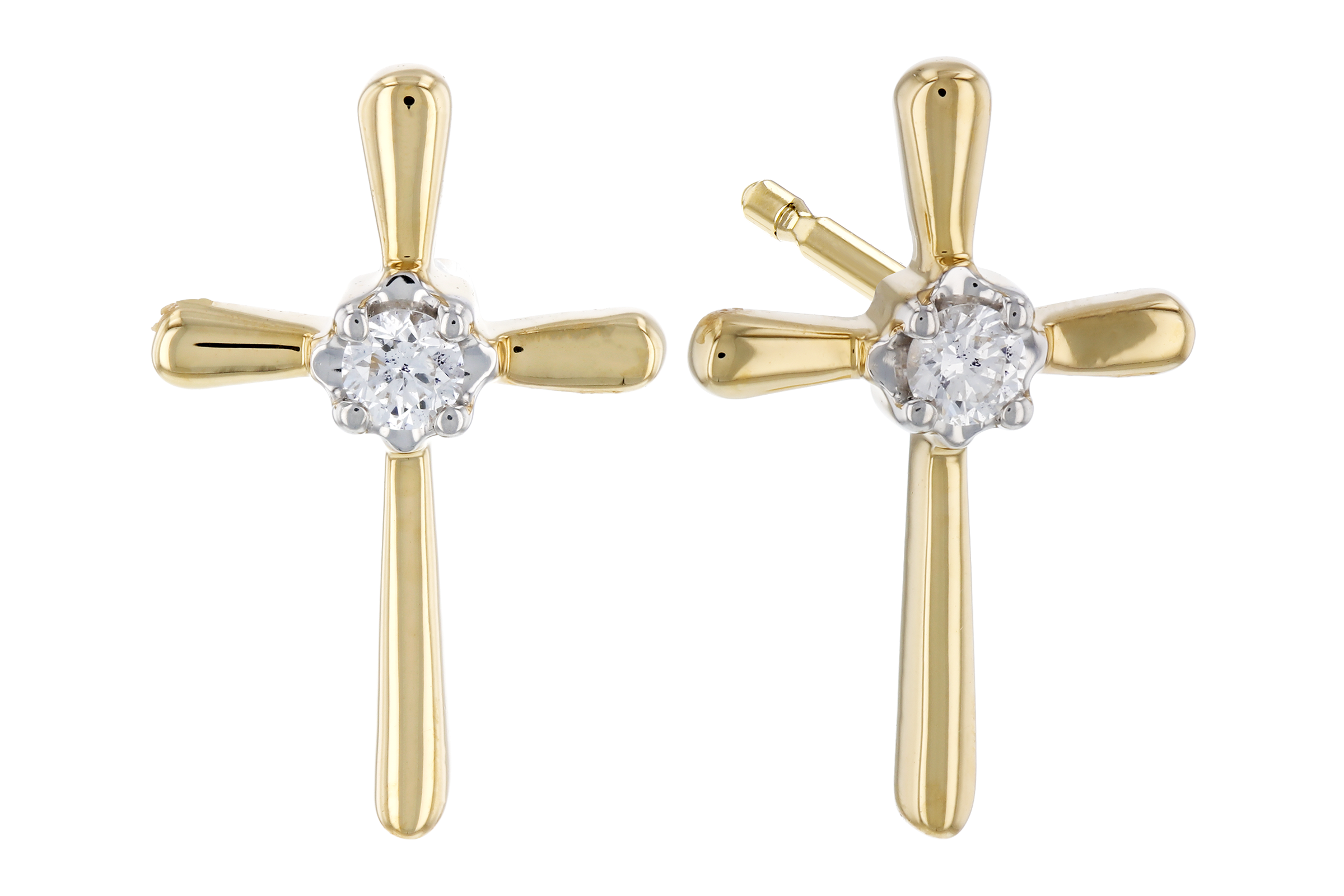 B275-55762: EARRINGS .04 TW