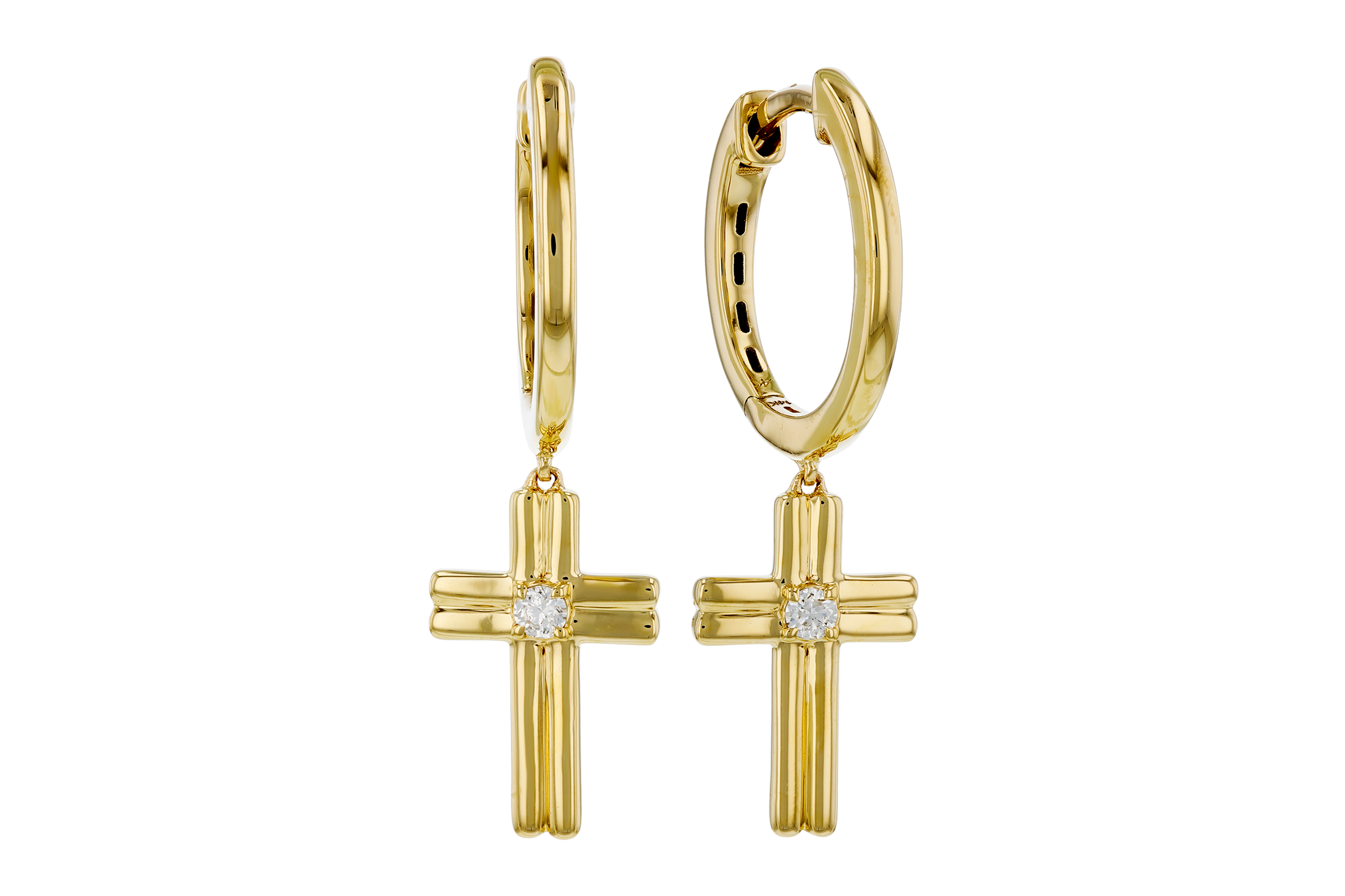B275-55789: EARRINGS .05 TW