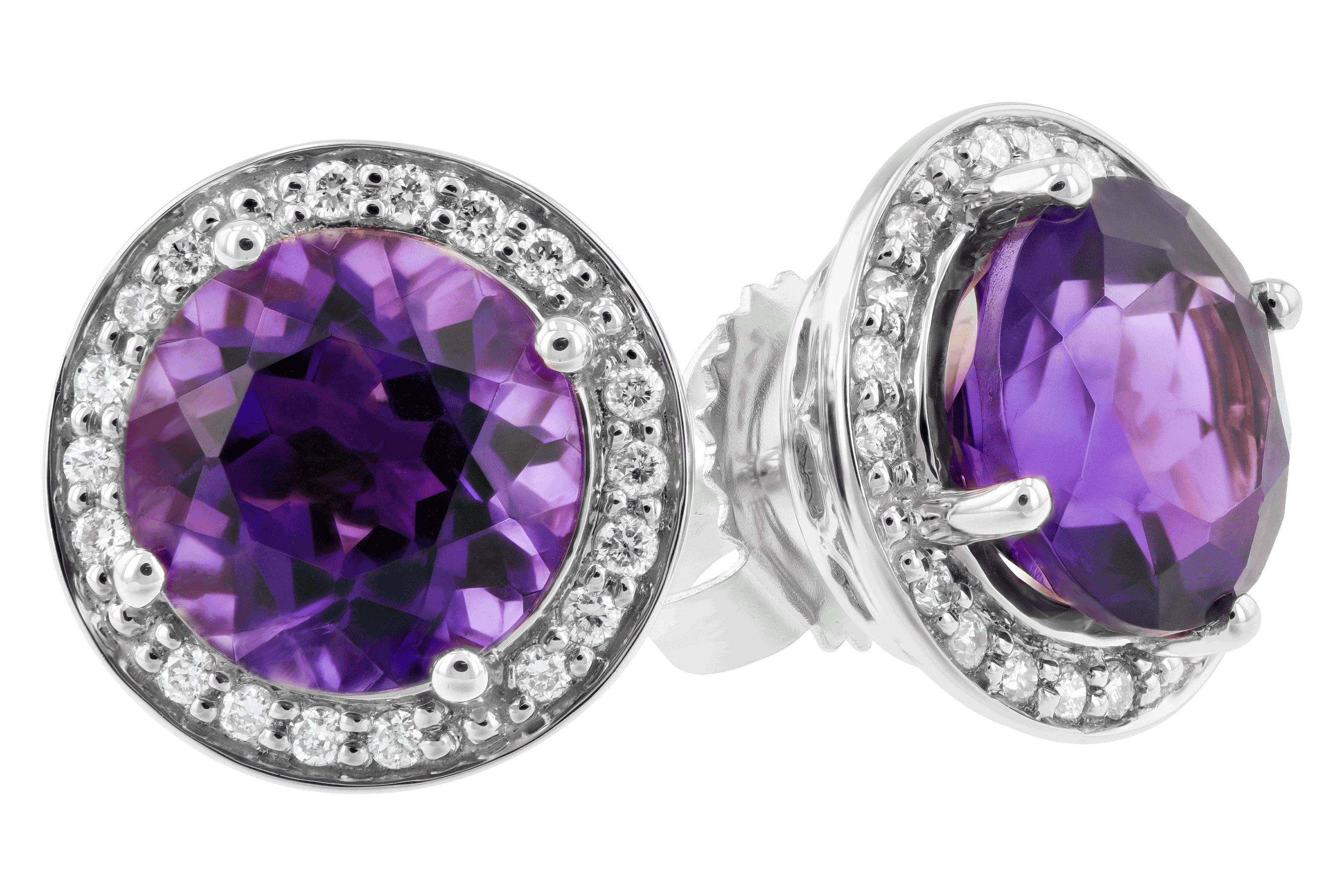 C185-58544: EARR 3.63 AMETHYST 3.82 TGW