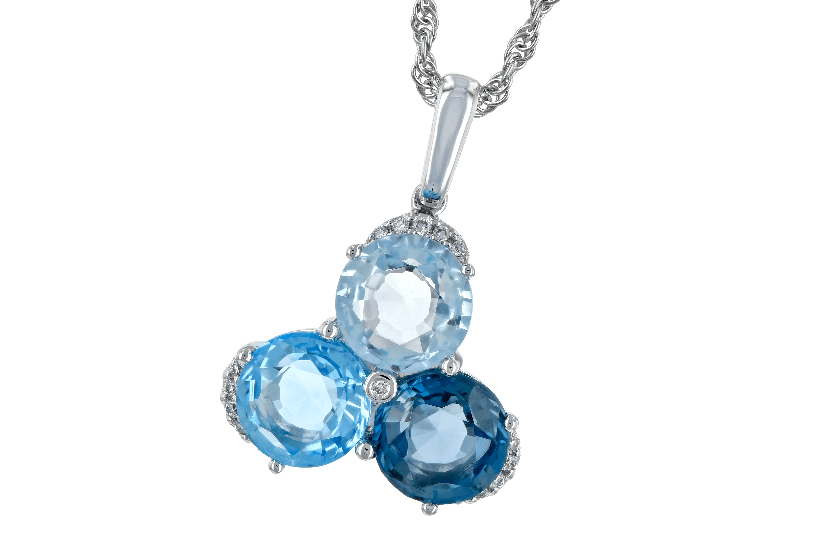 C189-19453: NECK 4.01 BLUE TOPAZ 4.06 TGW