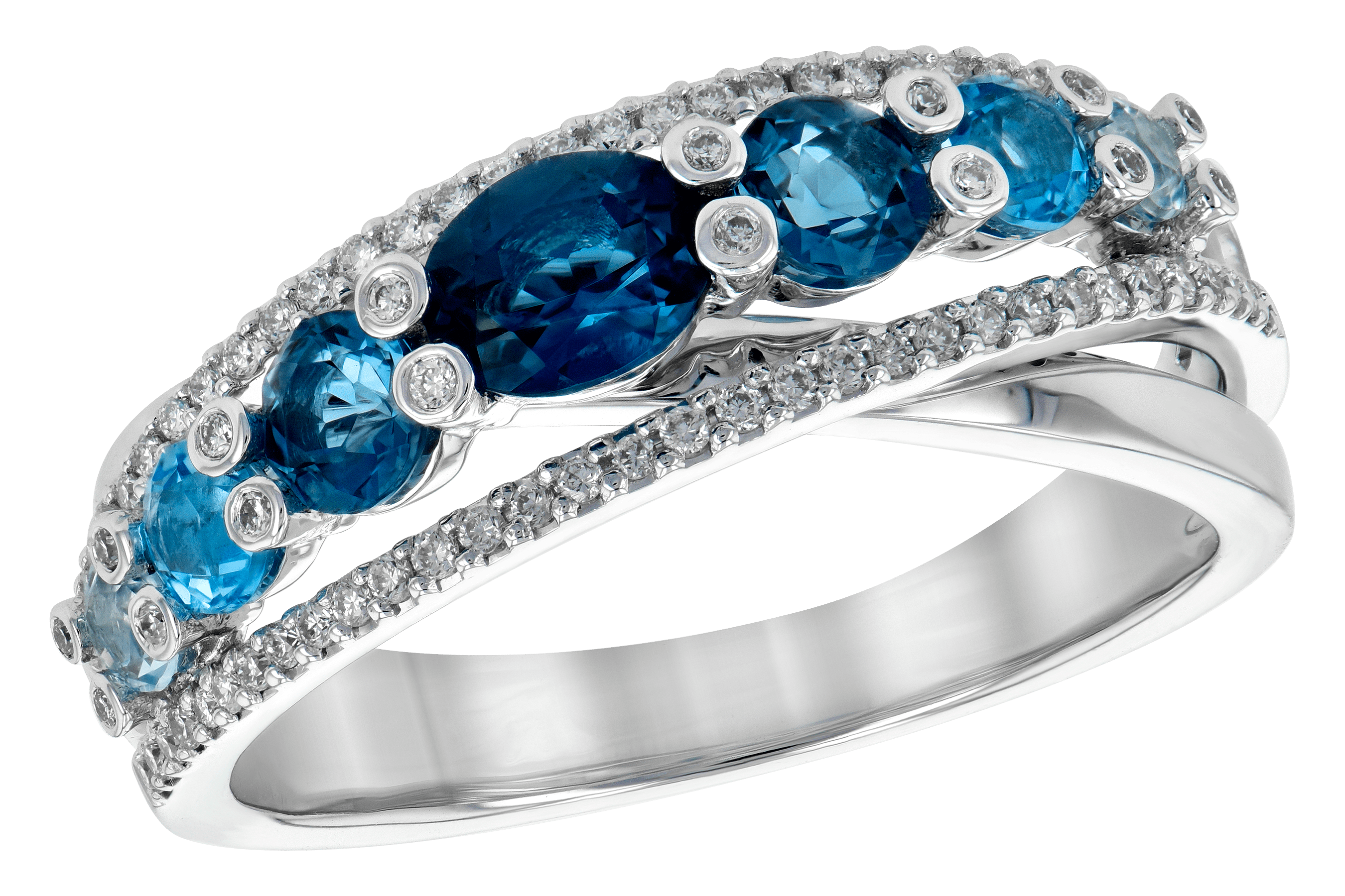 C190-09444: LDS RG 1.06 BLUE TOPAZ 1.25 TGW