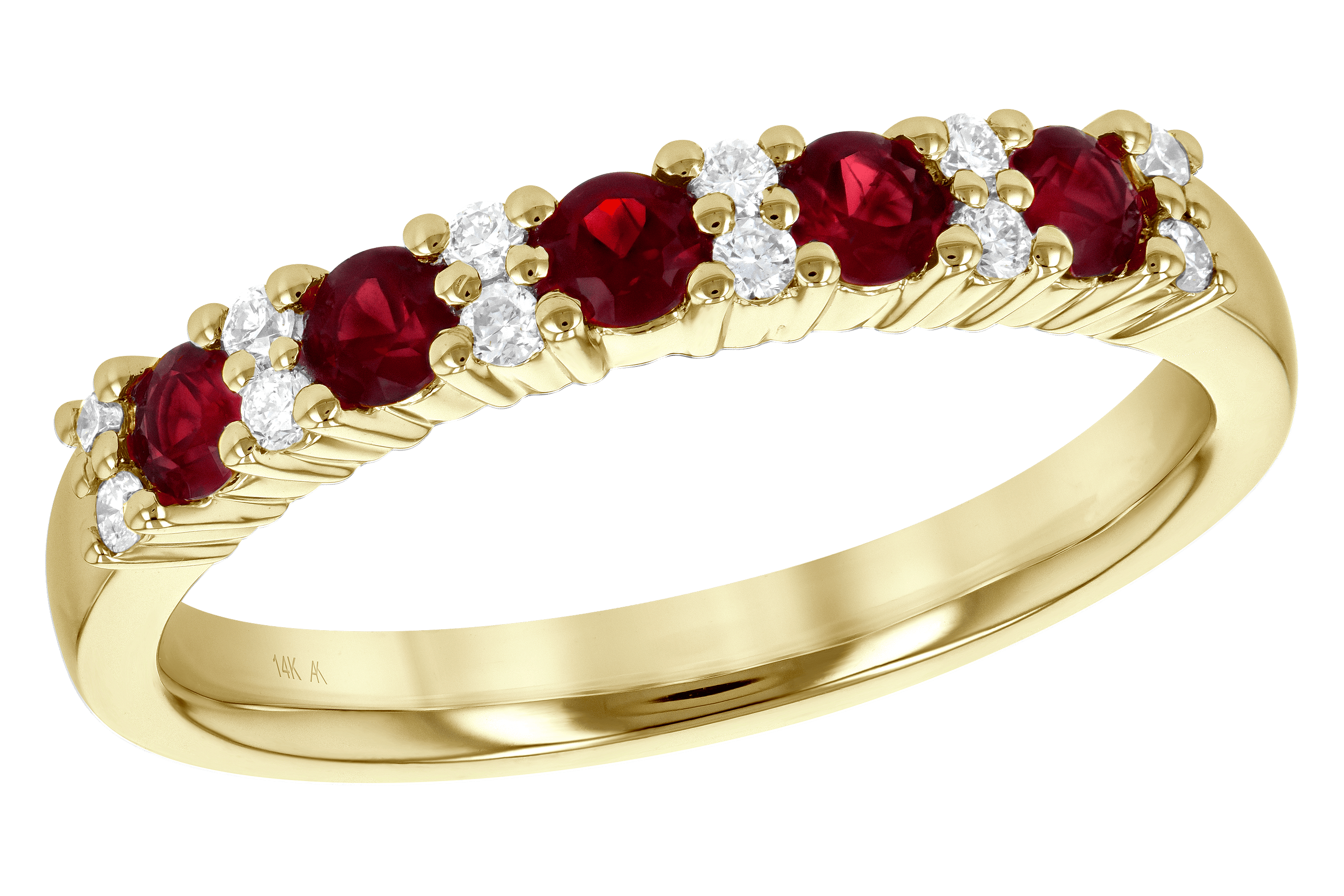 C190-10362: LDS WED RG .44 RUBY .58 TGW