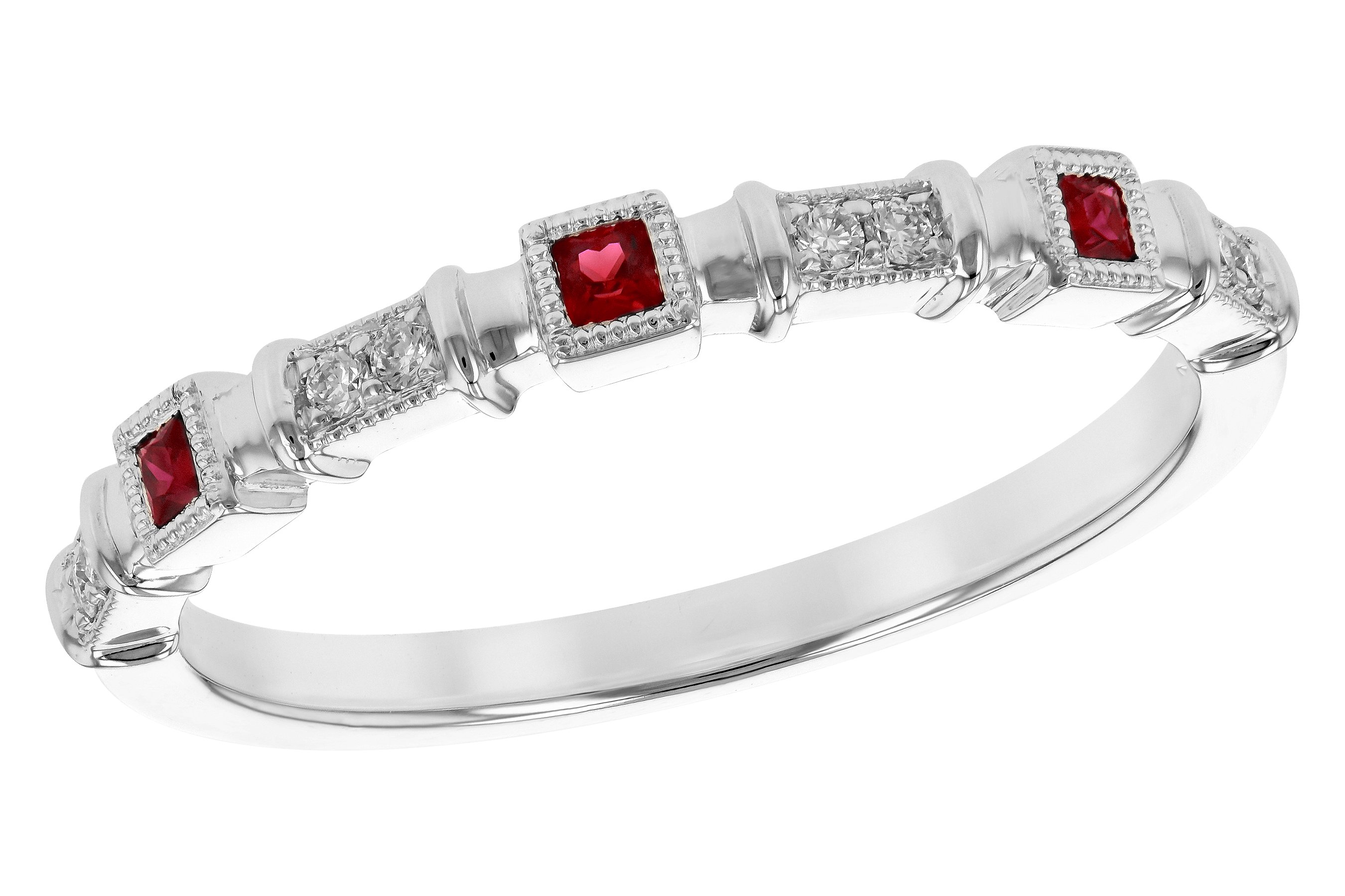 C190-16680: LDS WED RG .09 RUBY .14 TGW