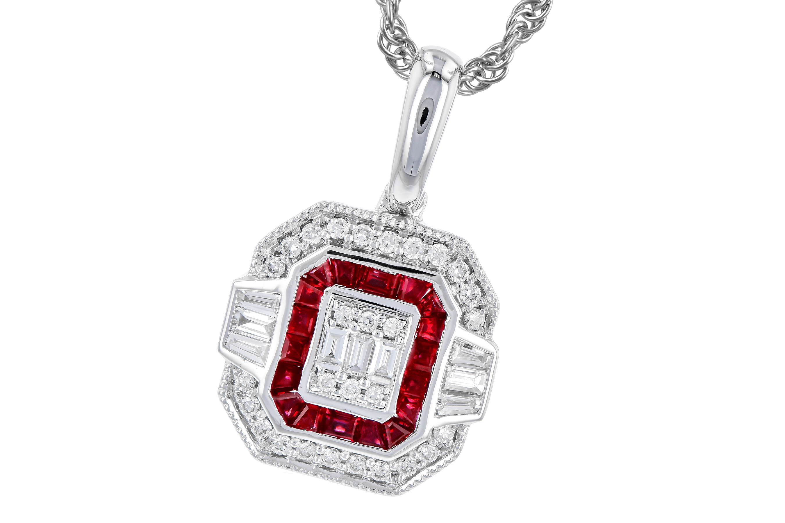 C273-73017: NECK .29 TW RUBY .48 TGW