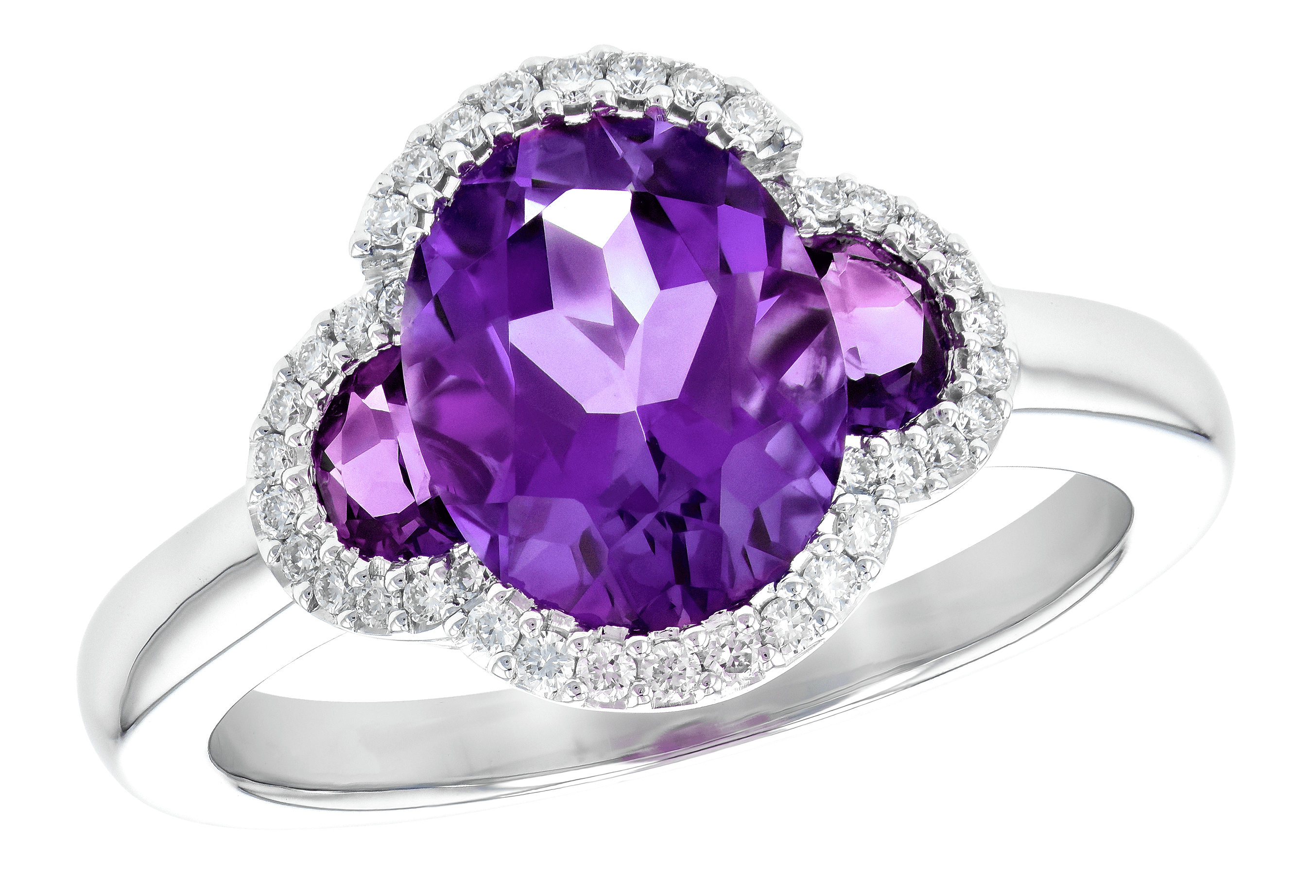 C273-73935: LDS RG 2.44 TW AMETHYST 2.60 TGW