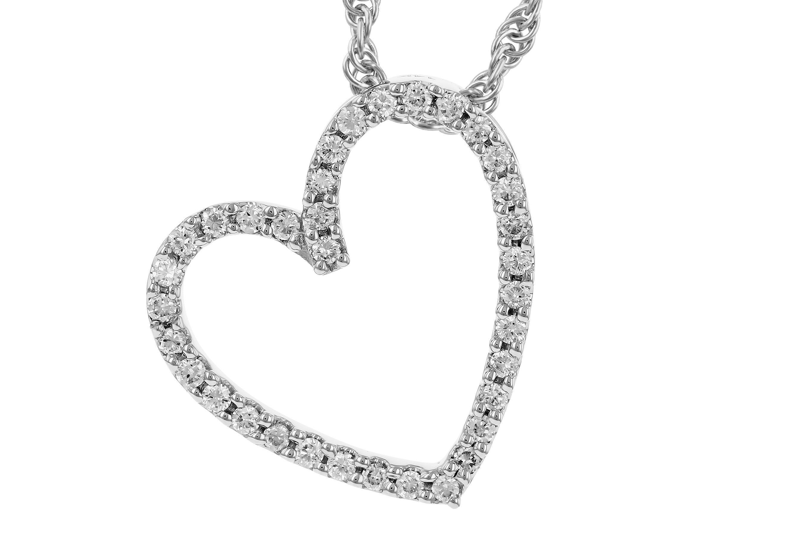 C273-76680: NECKLACE .12 TW