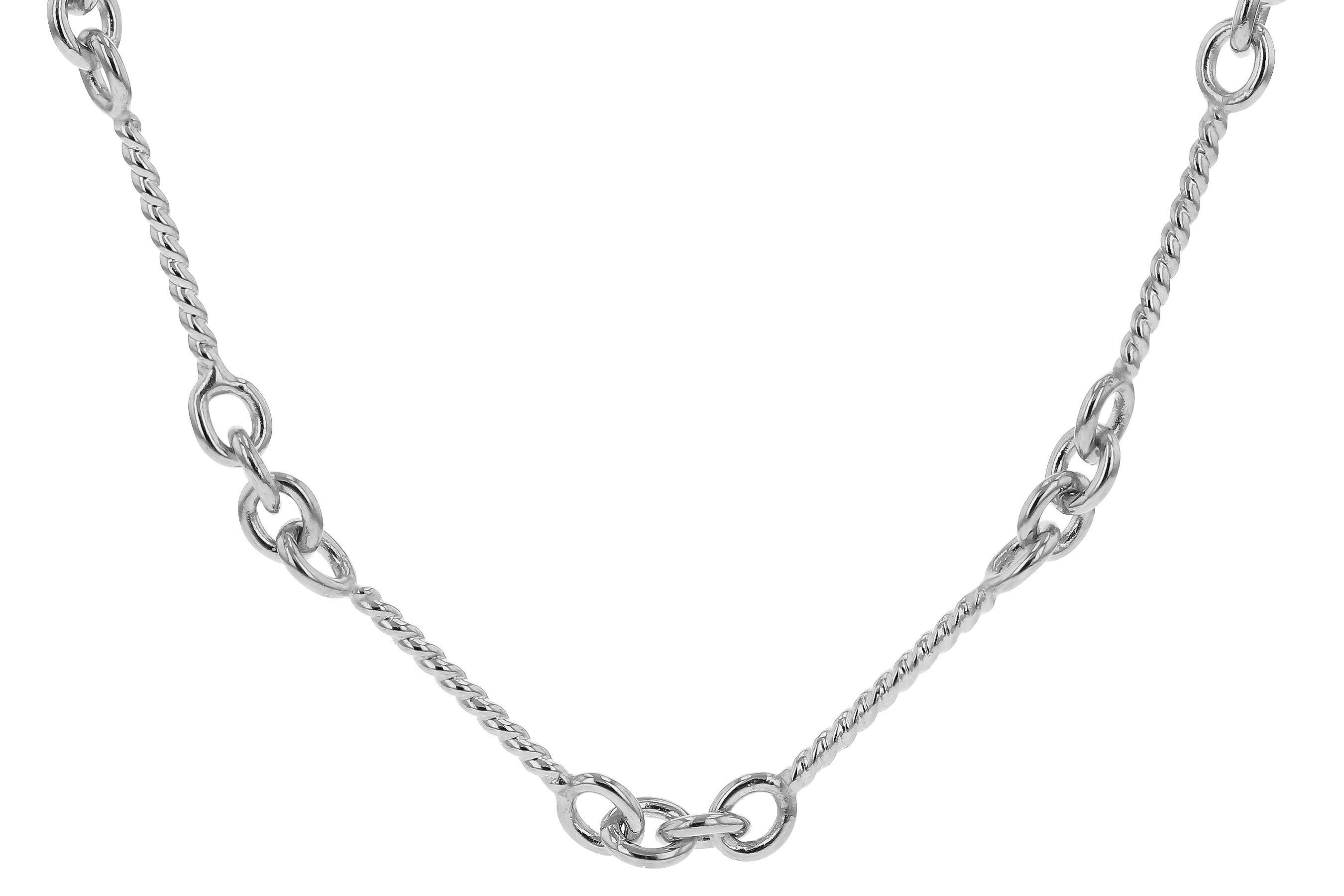 C273-78517: TWIST CHAIN (20", 0.8MM, 14KT, LOBSTER CLASP)