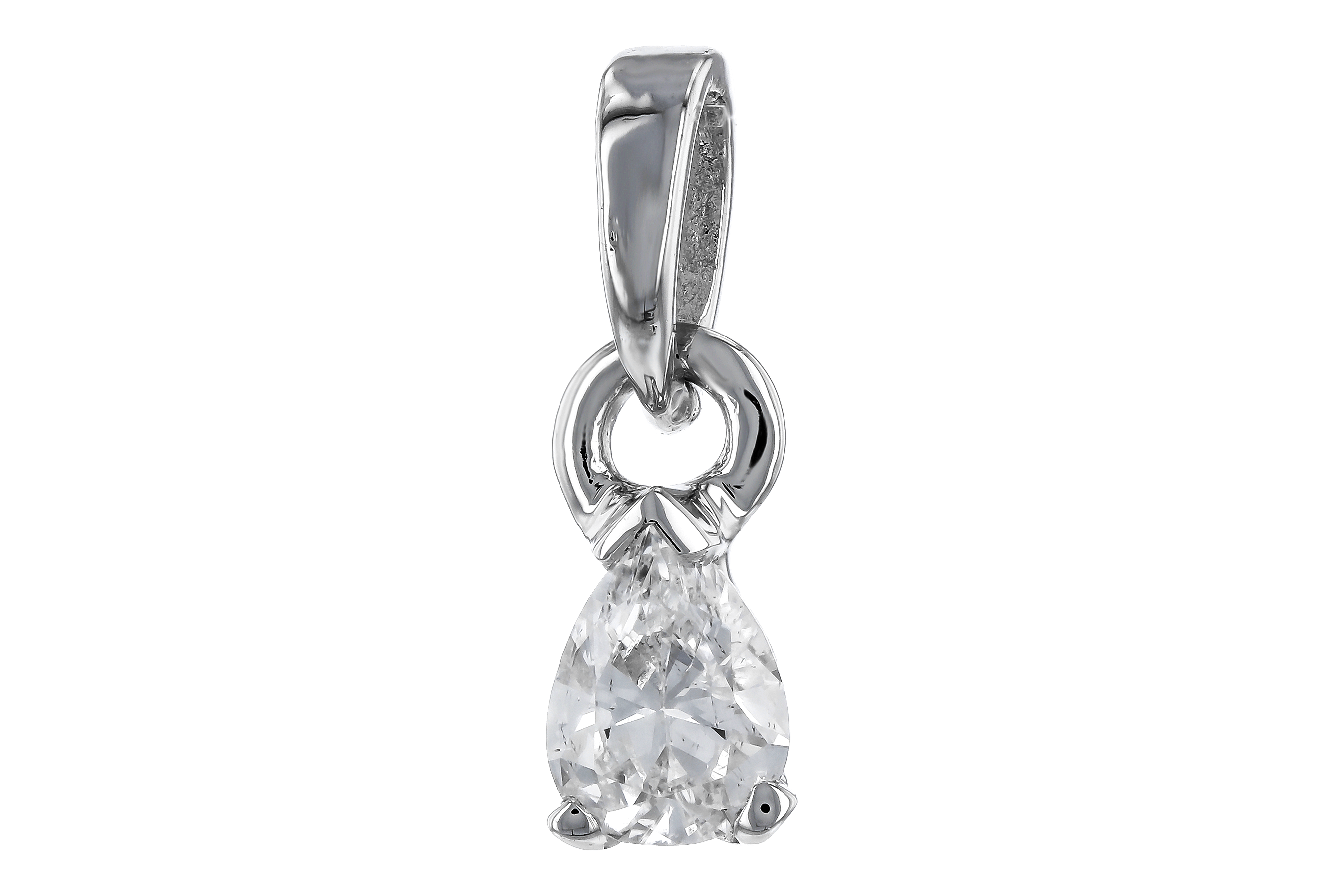C274-65762: PENDANT .14 PEAR SHAPE