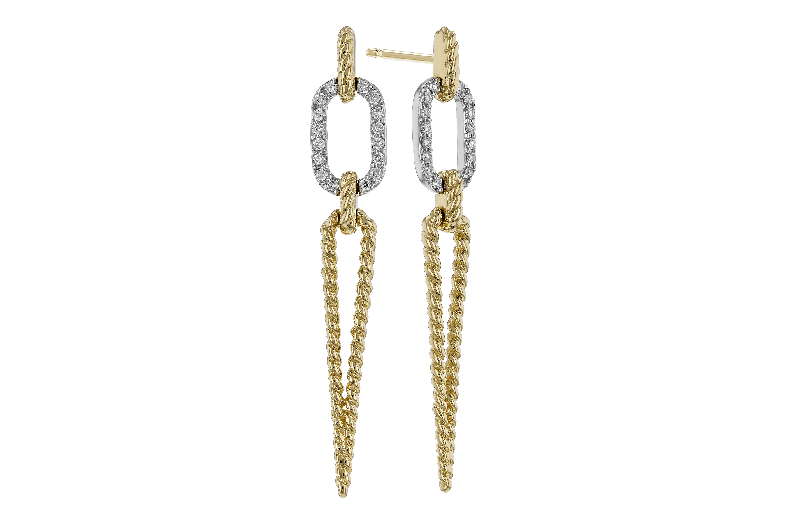 C274-65771: EARRINGS .20 TW