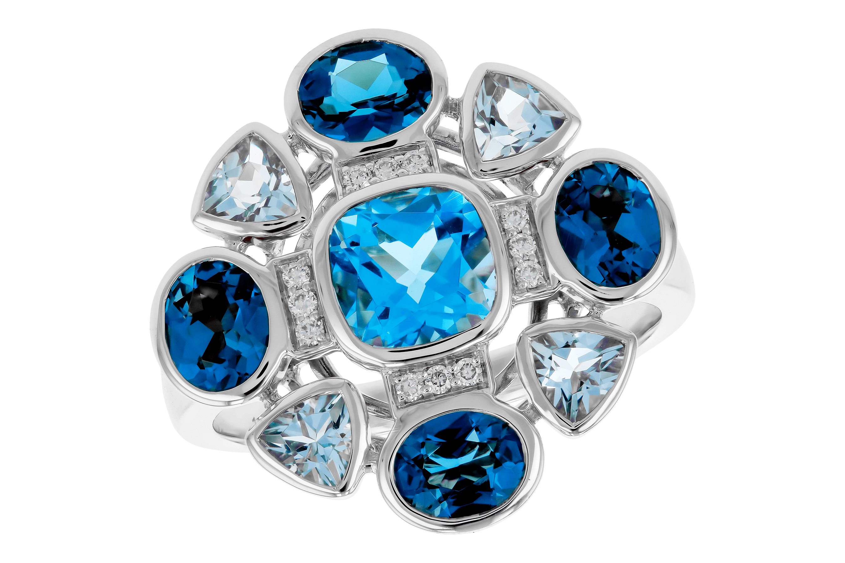 C274-66653: LDS RG 3.19 TW BLUE TOPAZ 3.25 TGW