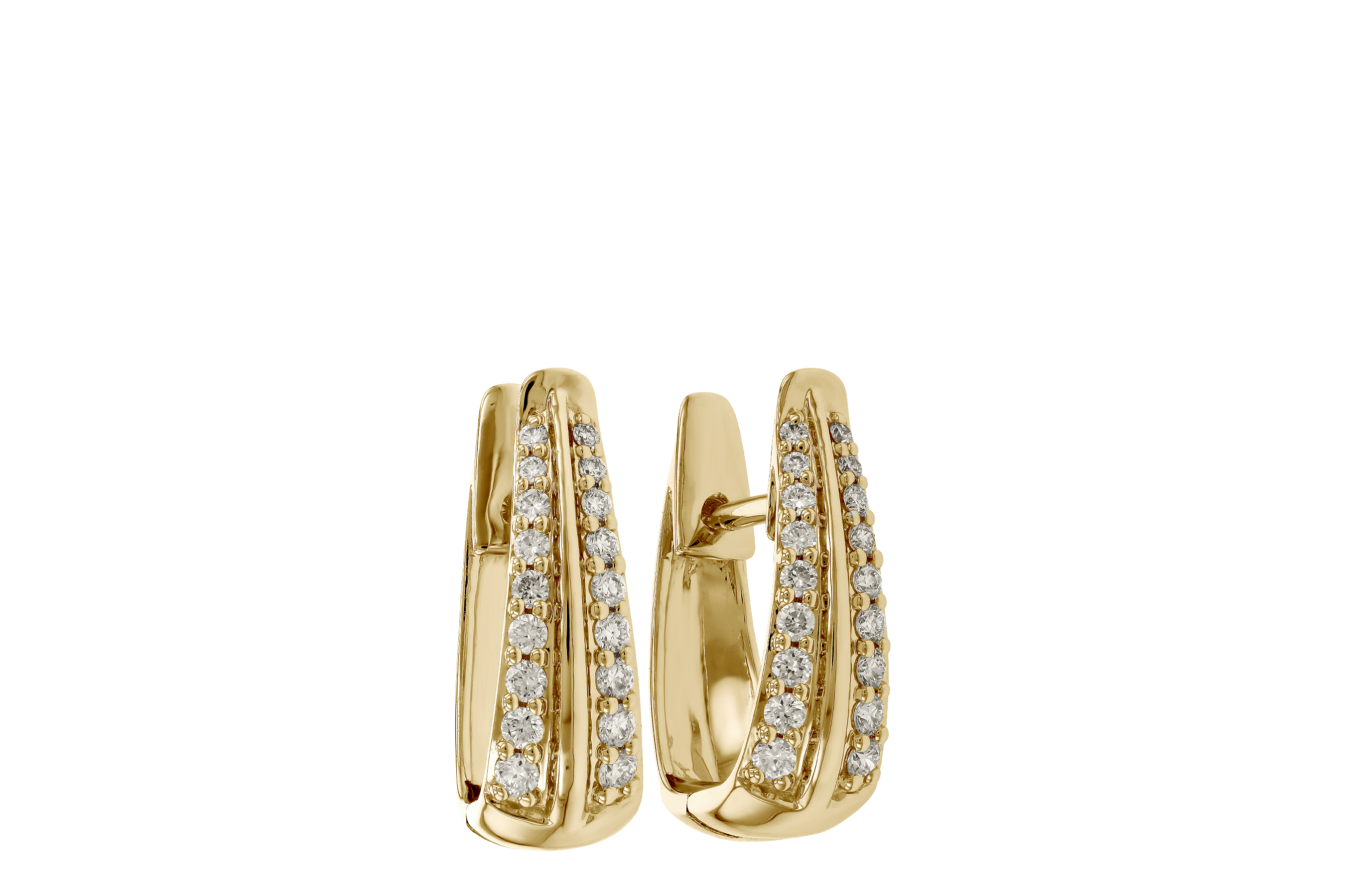 C274-66689: EARRINGS .25 TW