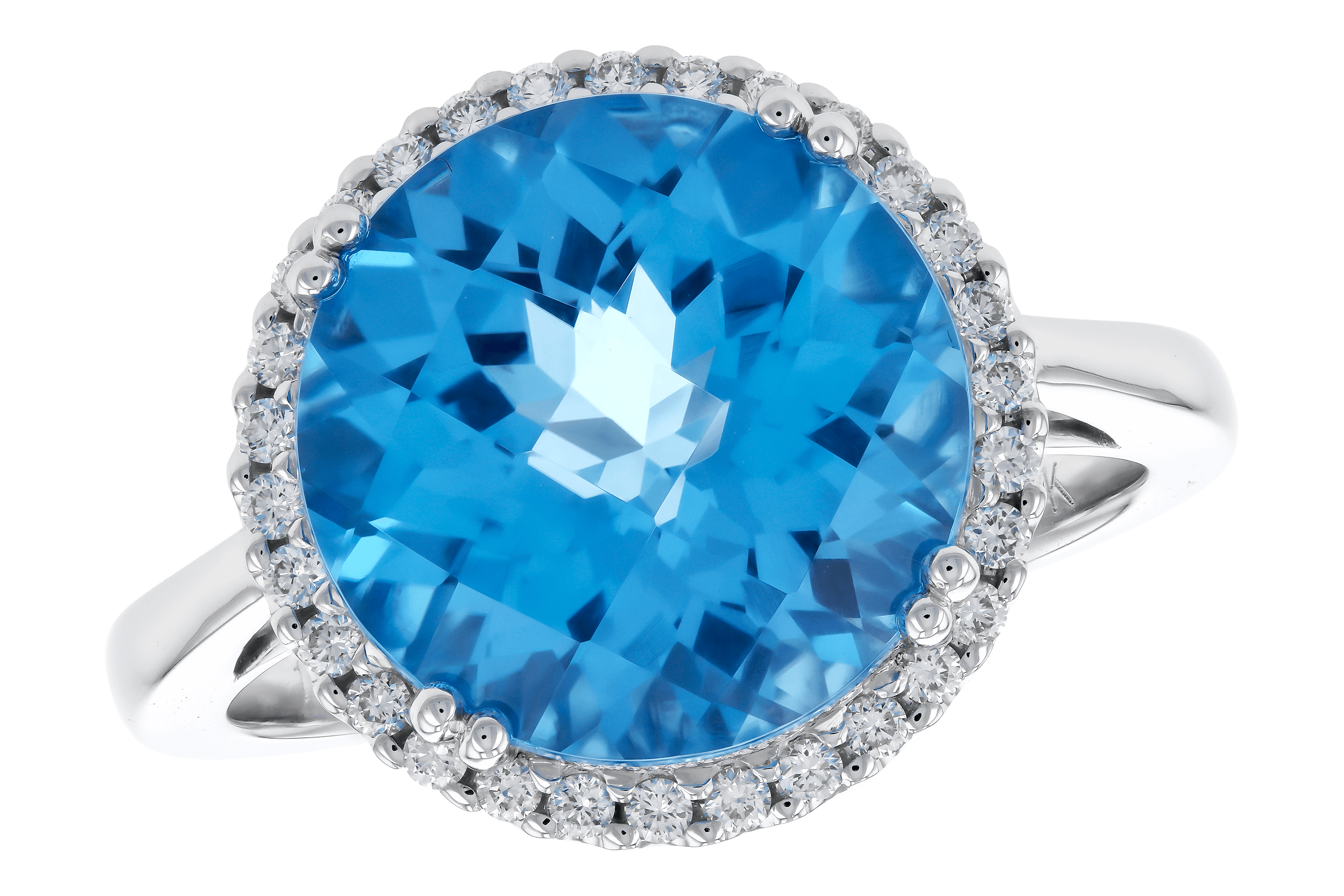 C274-66698: LDS RG 7.20 BLUE TOPAZ 7.42 TGW