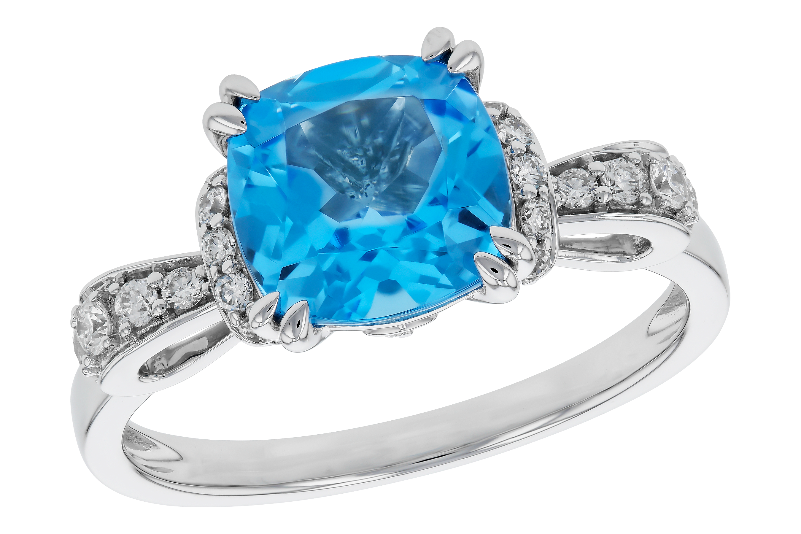 C274-67617: LDS RG 2.48 BLUE TOPAZ 2.70 TGW (8MM BT)