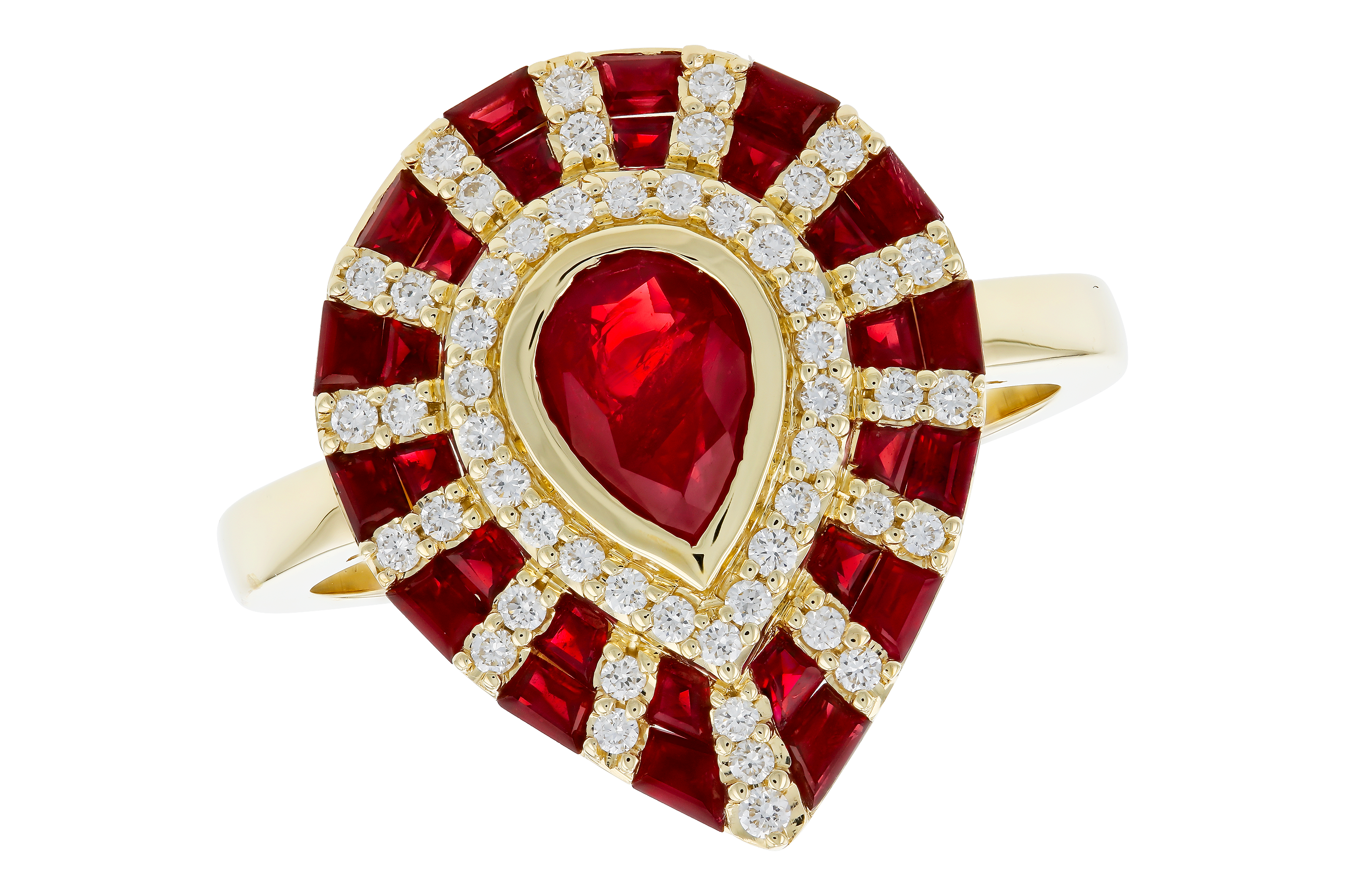 C274-67626: LDS RG 2.05 TW RUBY 2.29 TGW (7x5MM PS)