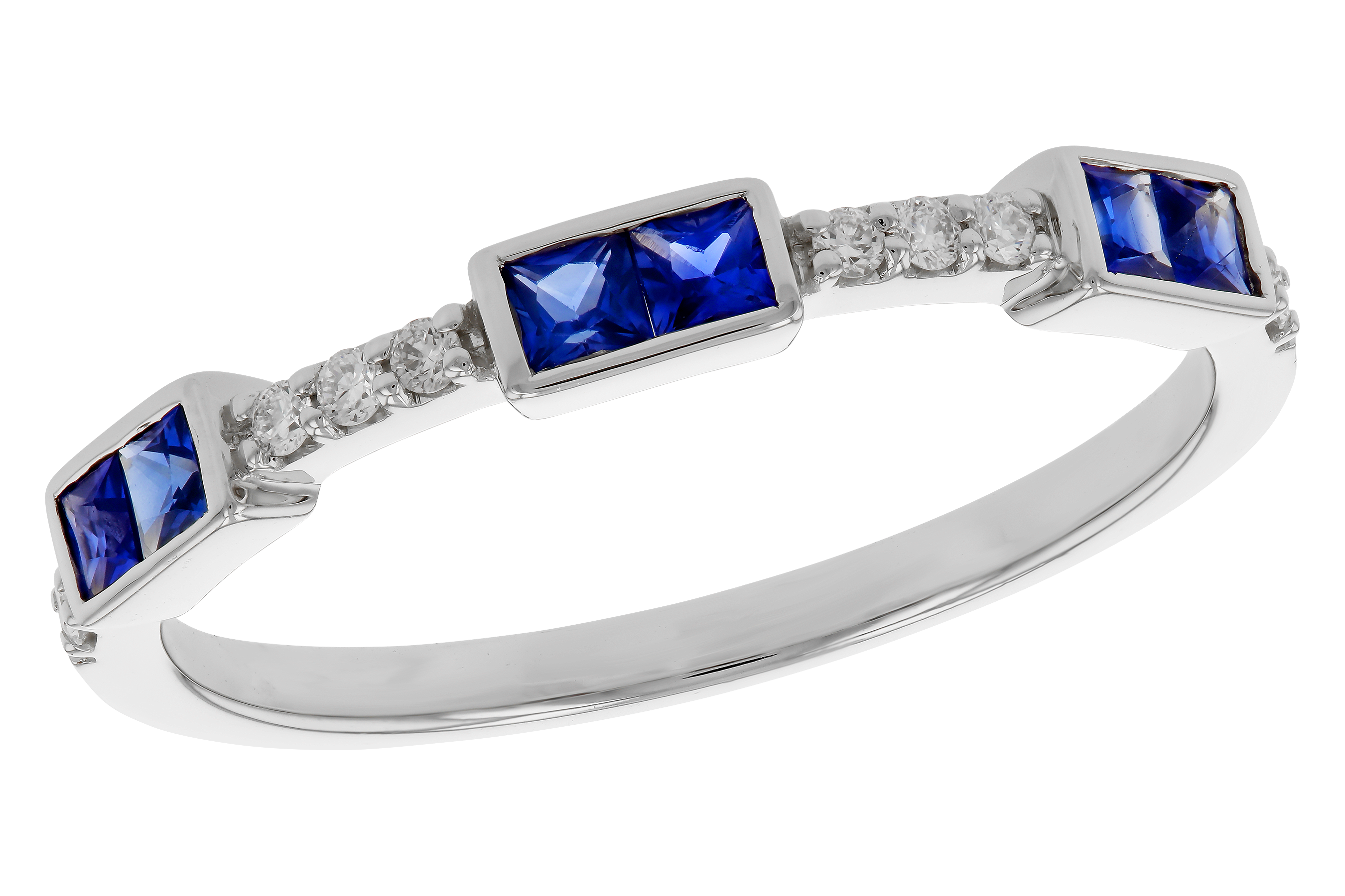 C274-67635: LDS WED RG .36 SAPPHIRE .43 TGW