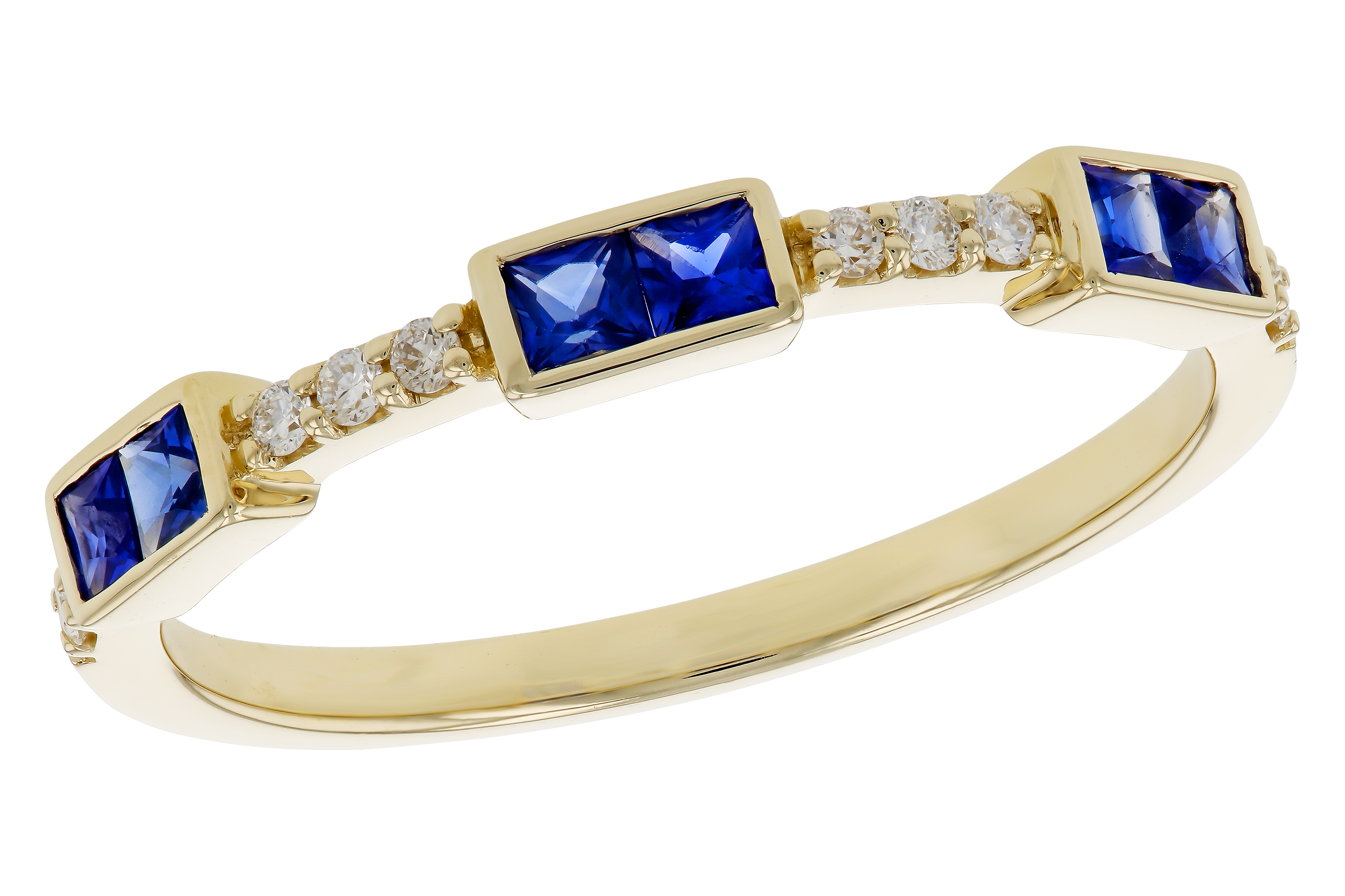 C274-67635: LDS WED RG .36 SAPPHIRE .43 TGW