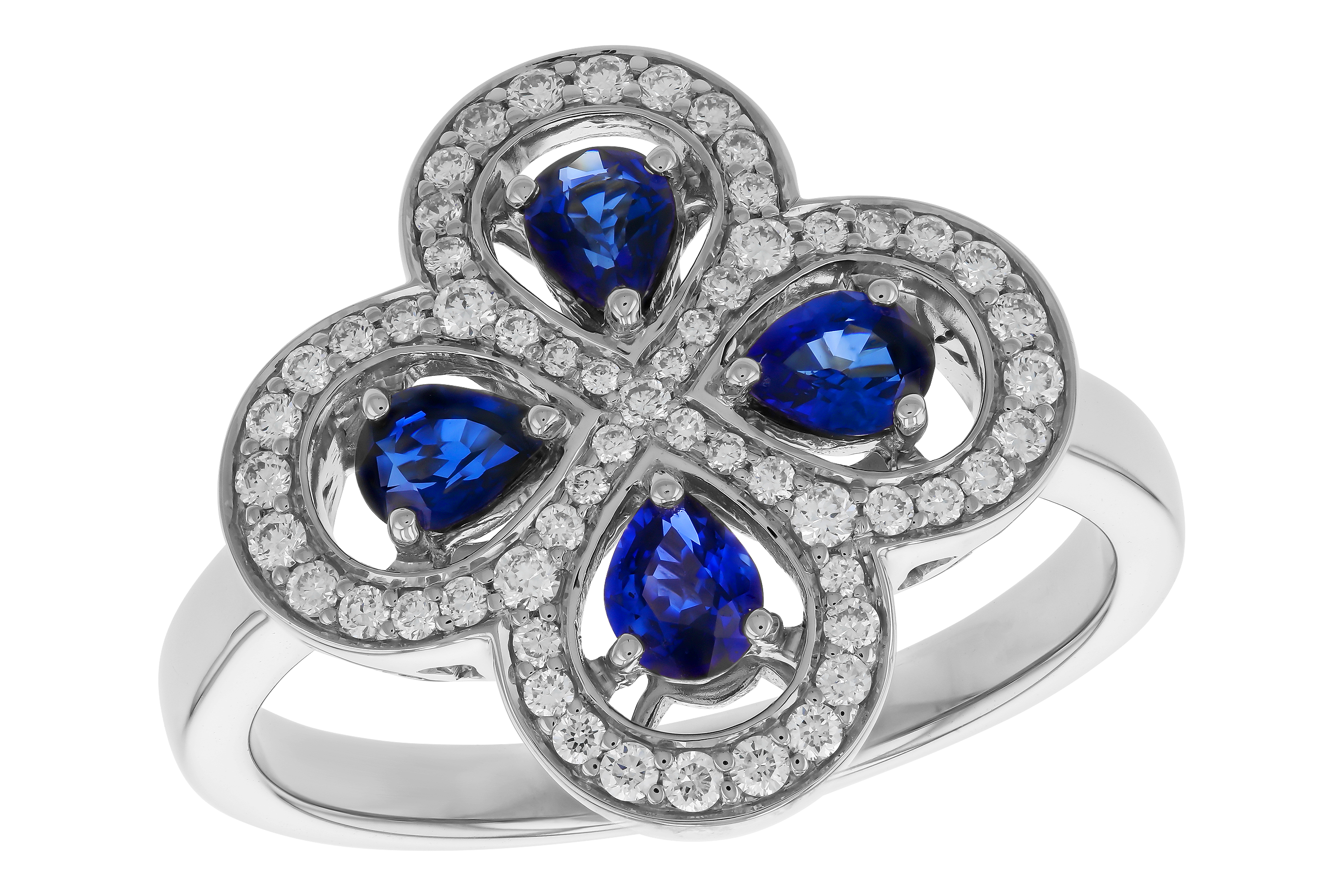 C274-69417: LDS RG .68 TW SAPPHIRE .96 TGW
