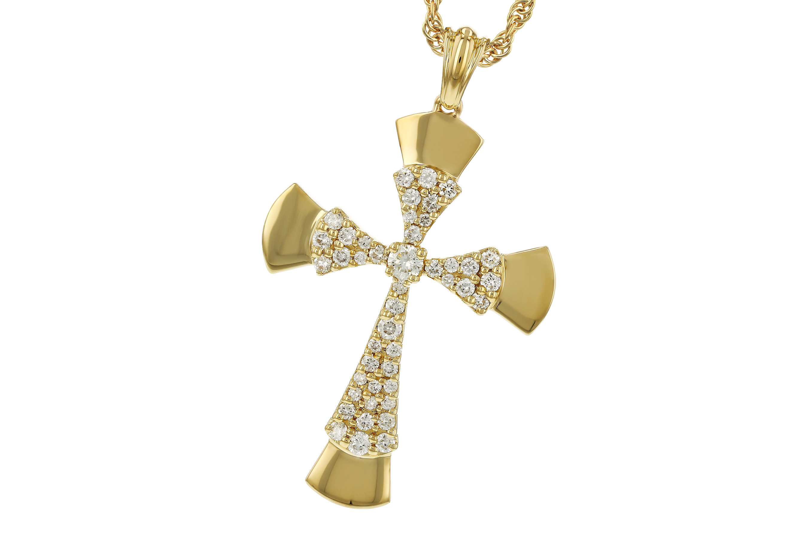 C274-70317: NECKLACE .36 TW