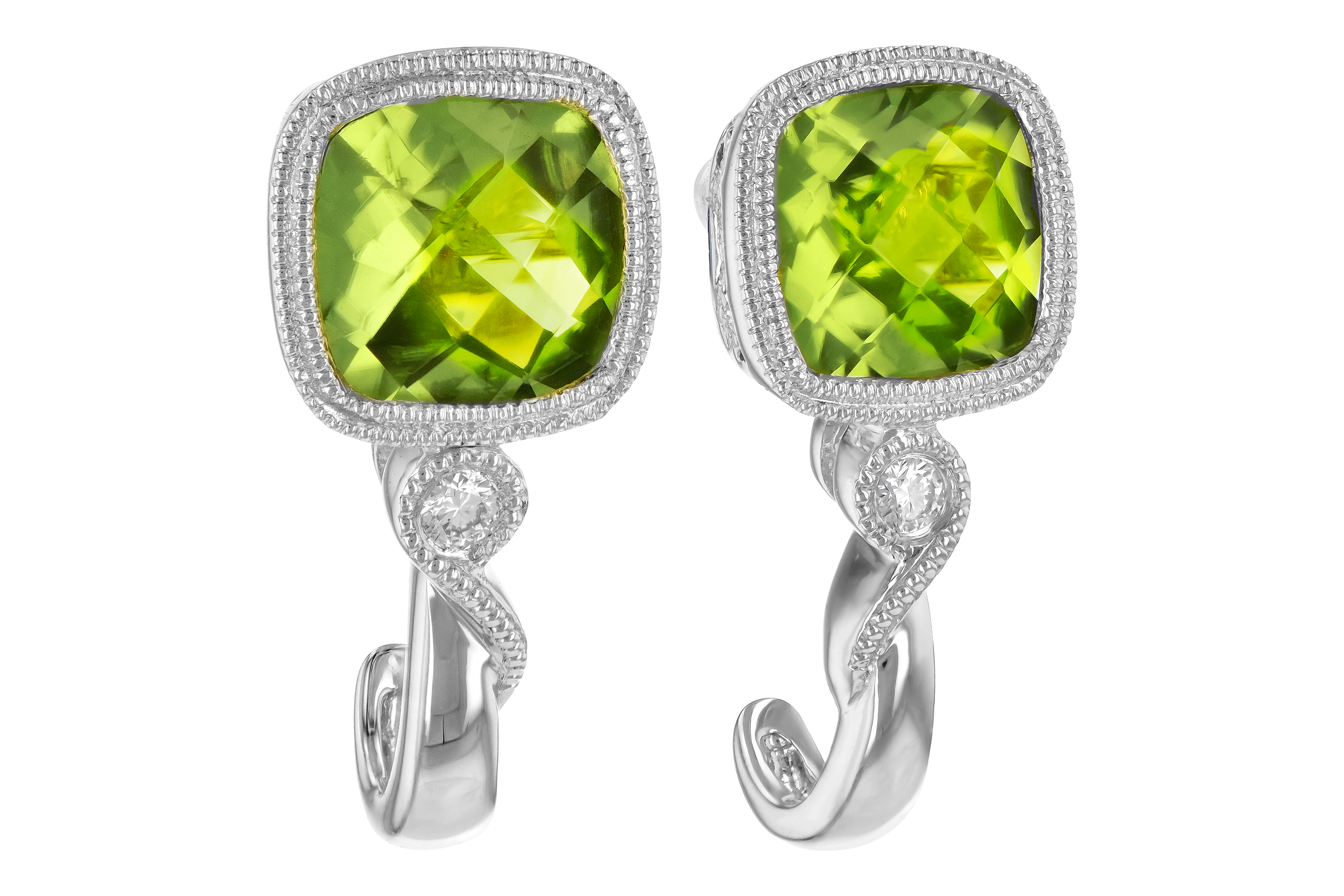 D184-63962: EARR 2.00 PERIDOT 2.05 TGW