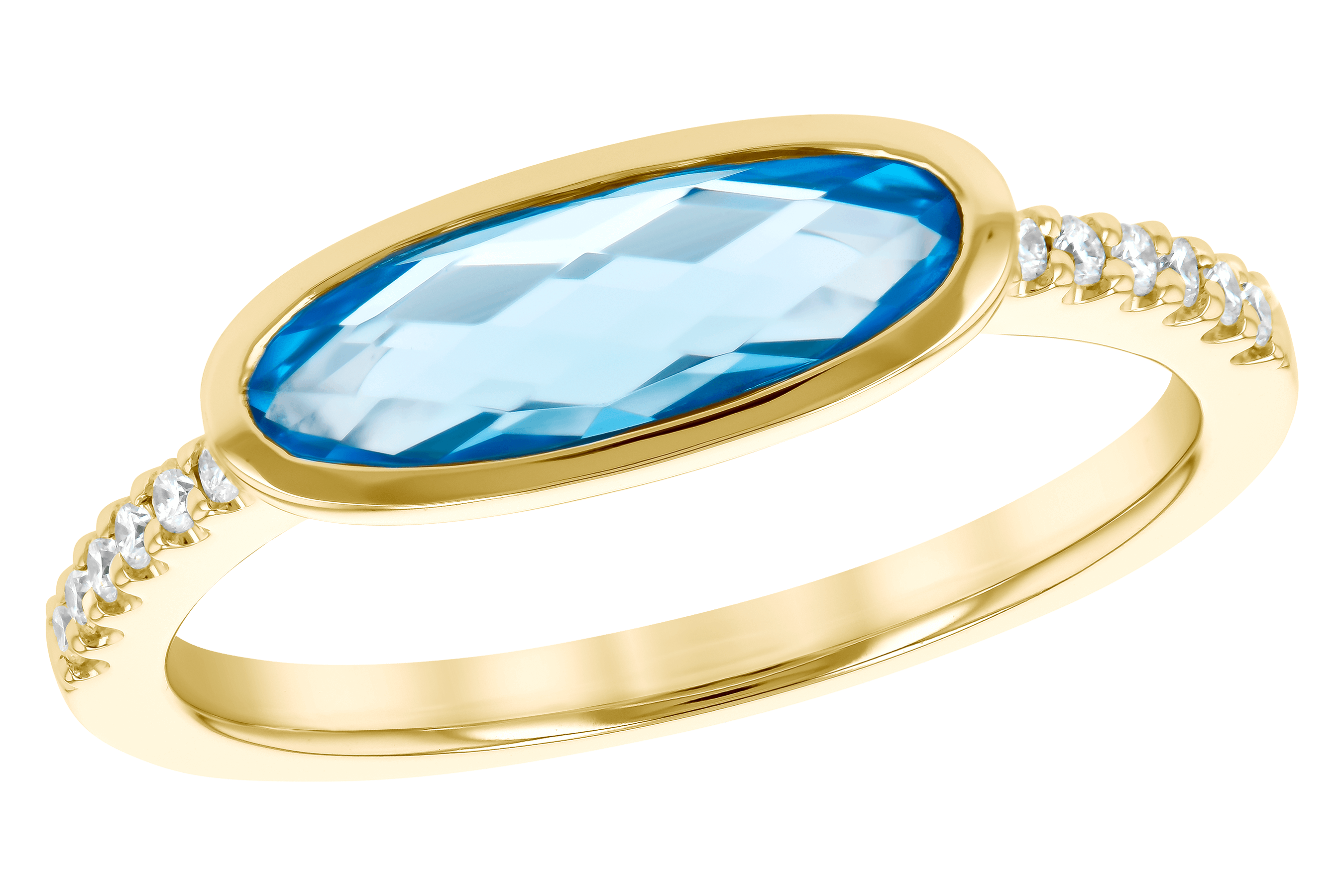 D272-84889: LDS RG 1.30 BLUE TOPAZ 1.40 TGW