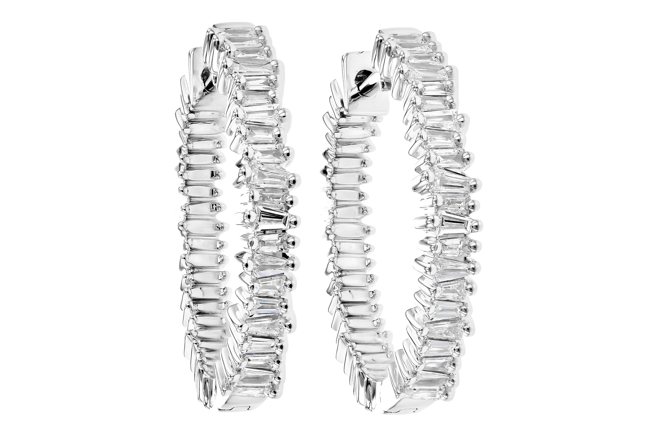 D272-87598: EARR .35 CTS TW BAGUETTE DIAS