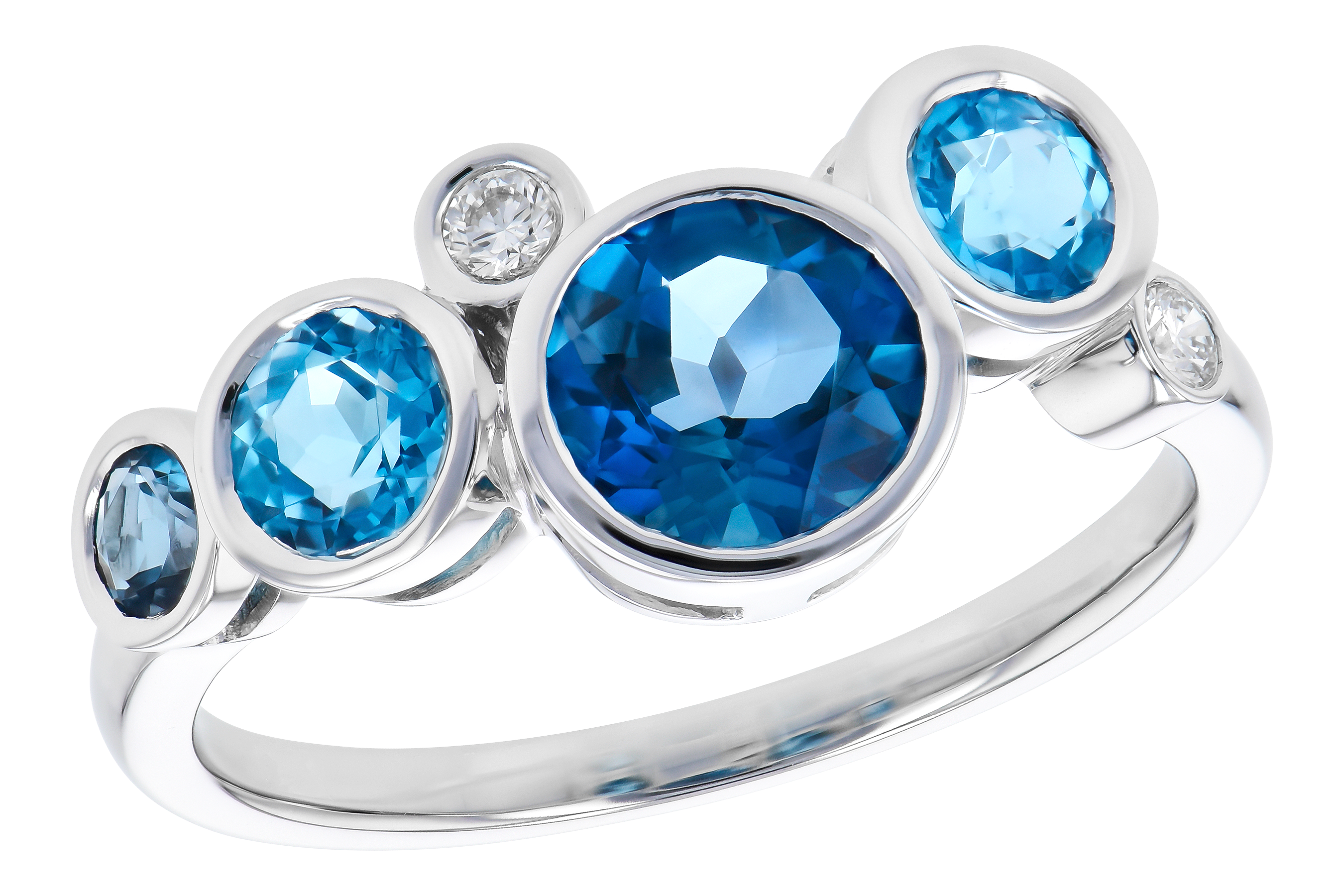 D272-88526: LDS RG 1.40 TW BLUE TOPAZ 1.45 TGW