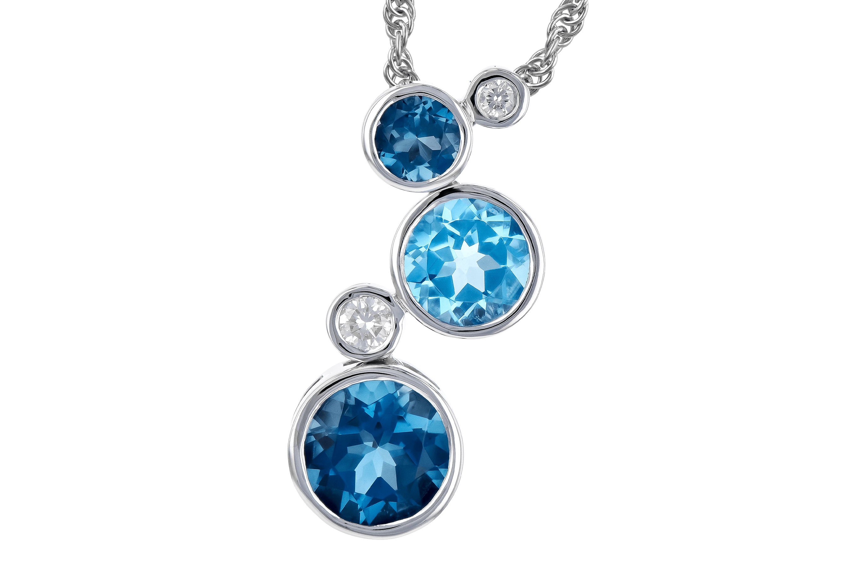D272-88535: NECK 2.30 BLUE TOPAZ 2.40 TGW