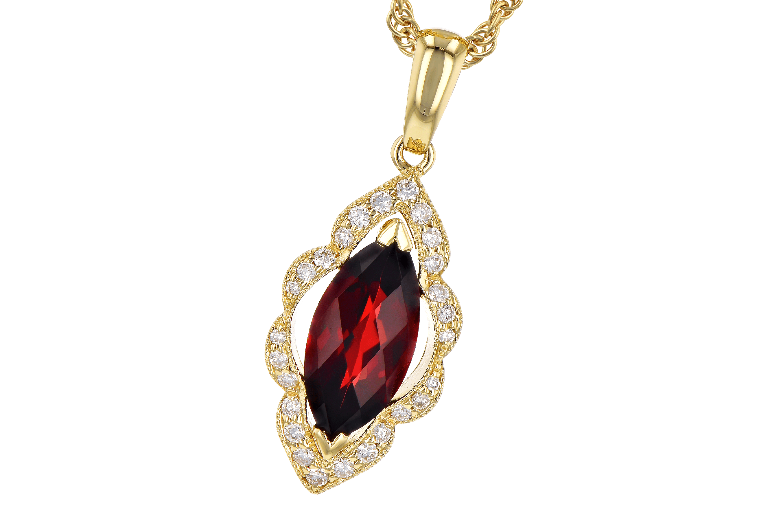 D272-89380: NECK 1.25 GARNET 1.36 TGW