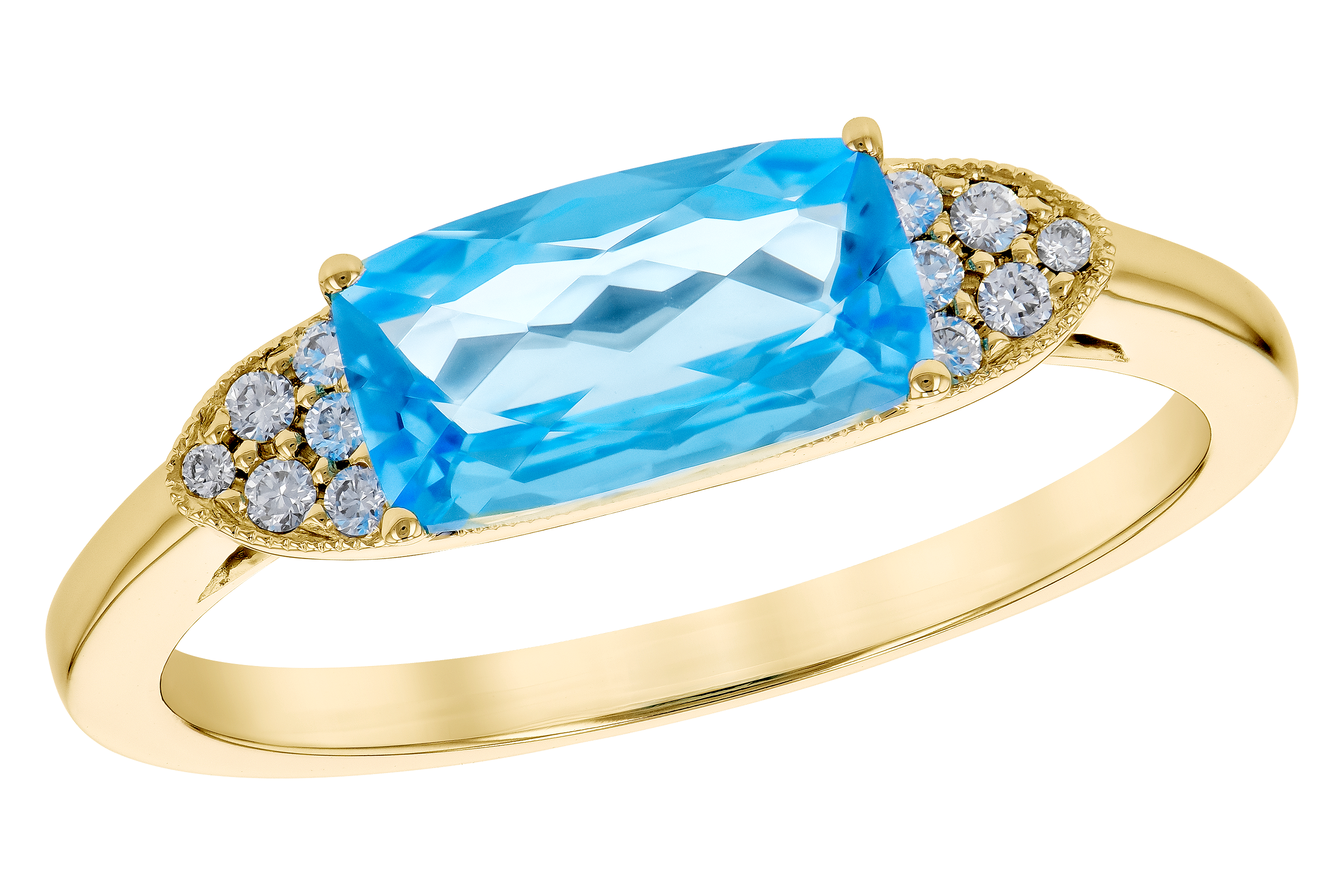 D273-73007: LDS RG 1.44 BLUE TOPAZ 1.52 TGW