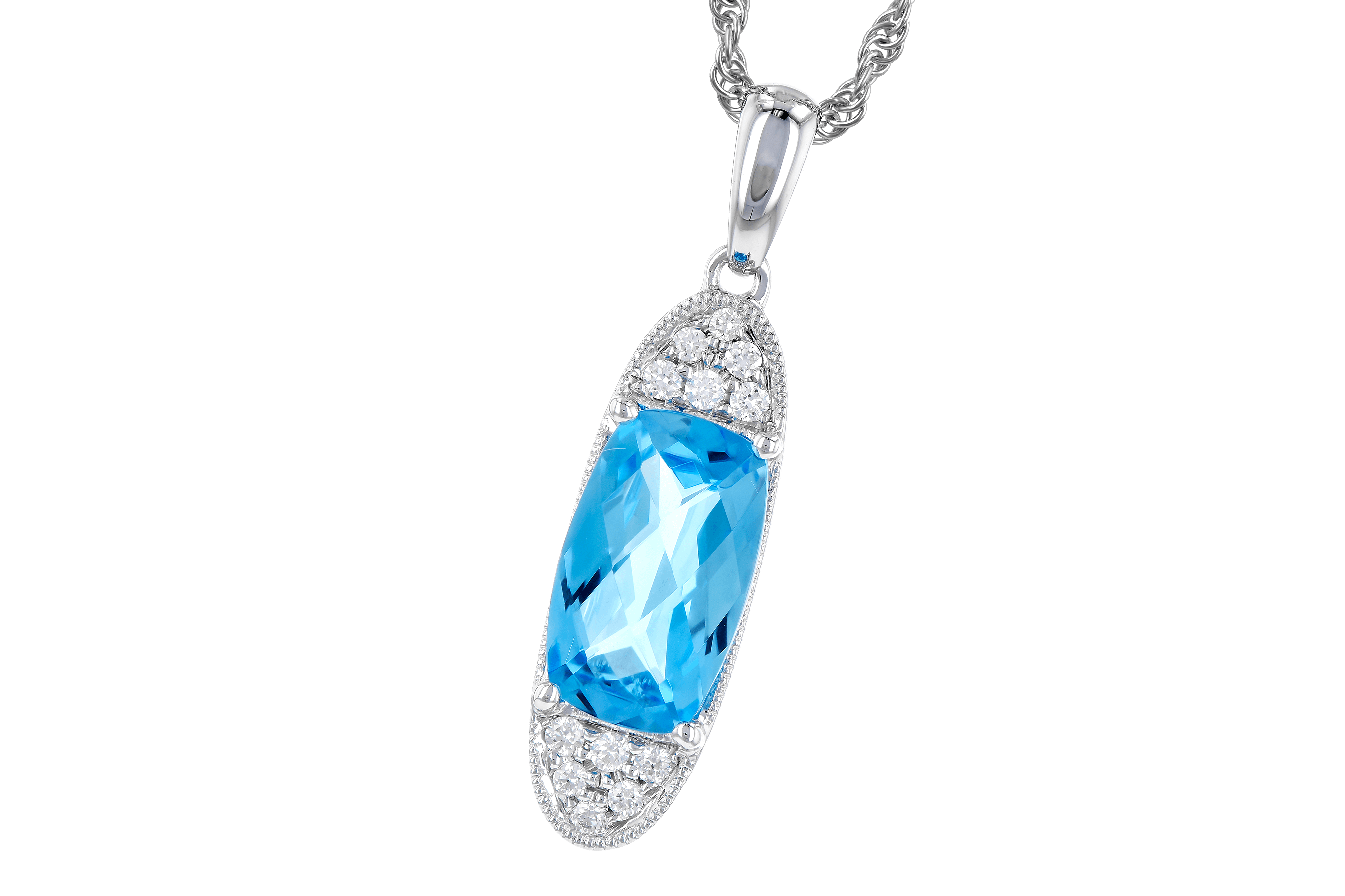 D273-73035: NECK 2.02 BLUE TOPAZ 2.12 TGW